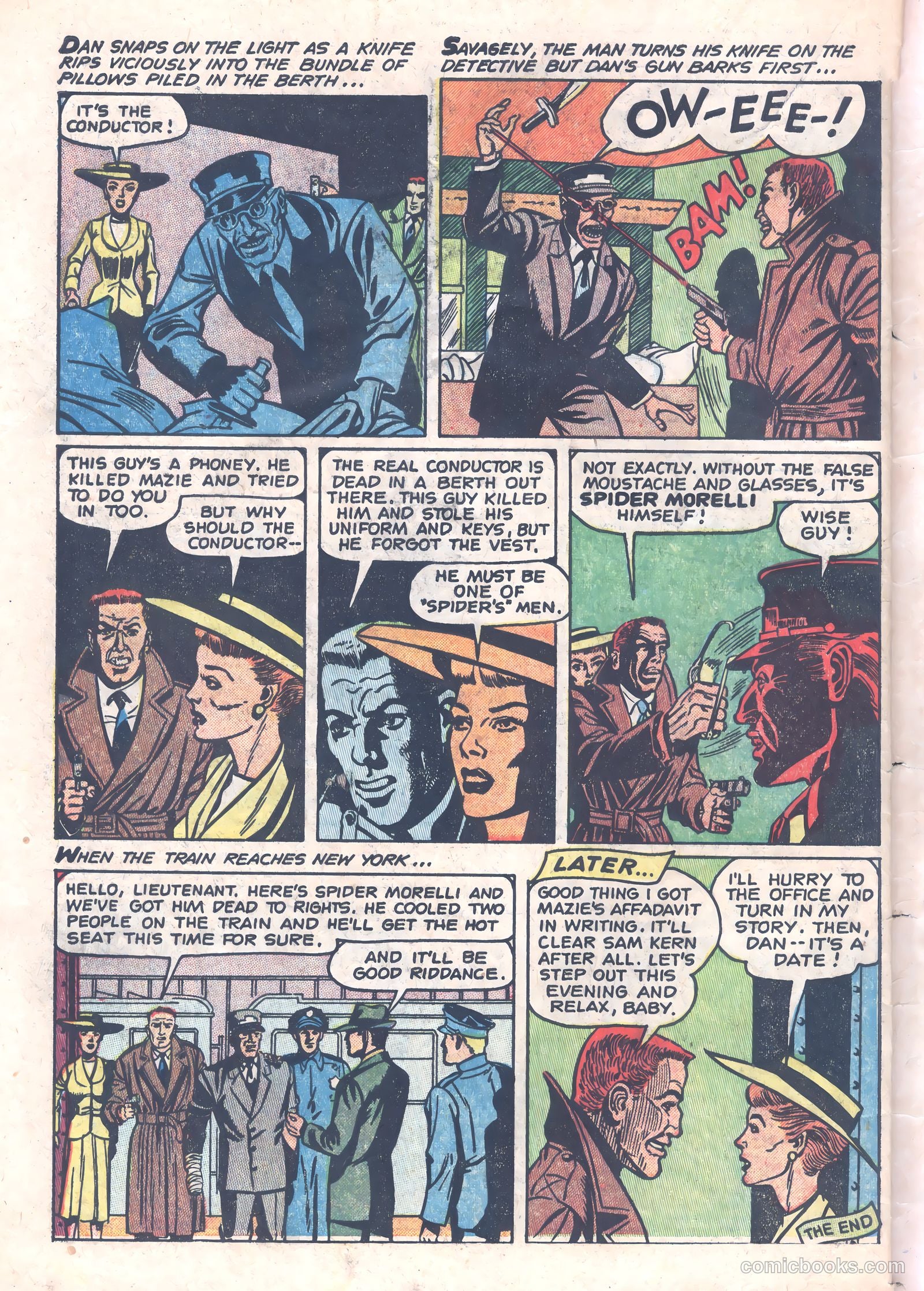 Crime Mysteries #14 (1952) — page 34 of 37