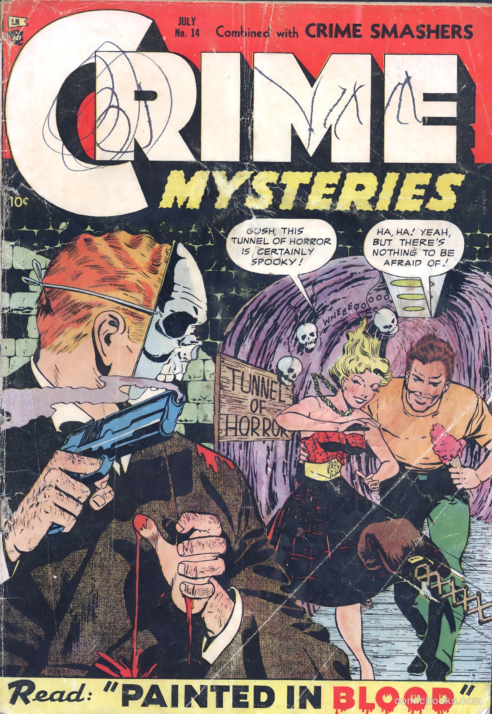Crime Mysteries #14 (1952) — page 37 of 37