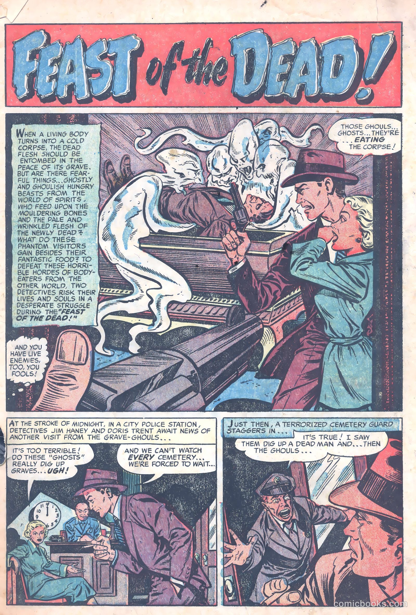 Crime Mysteries #15 (1954) — page 3 of 36
