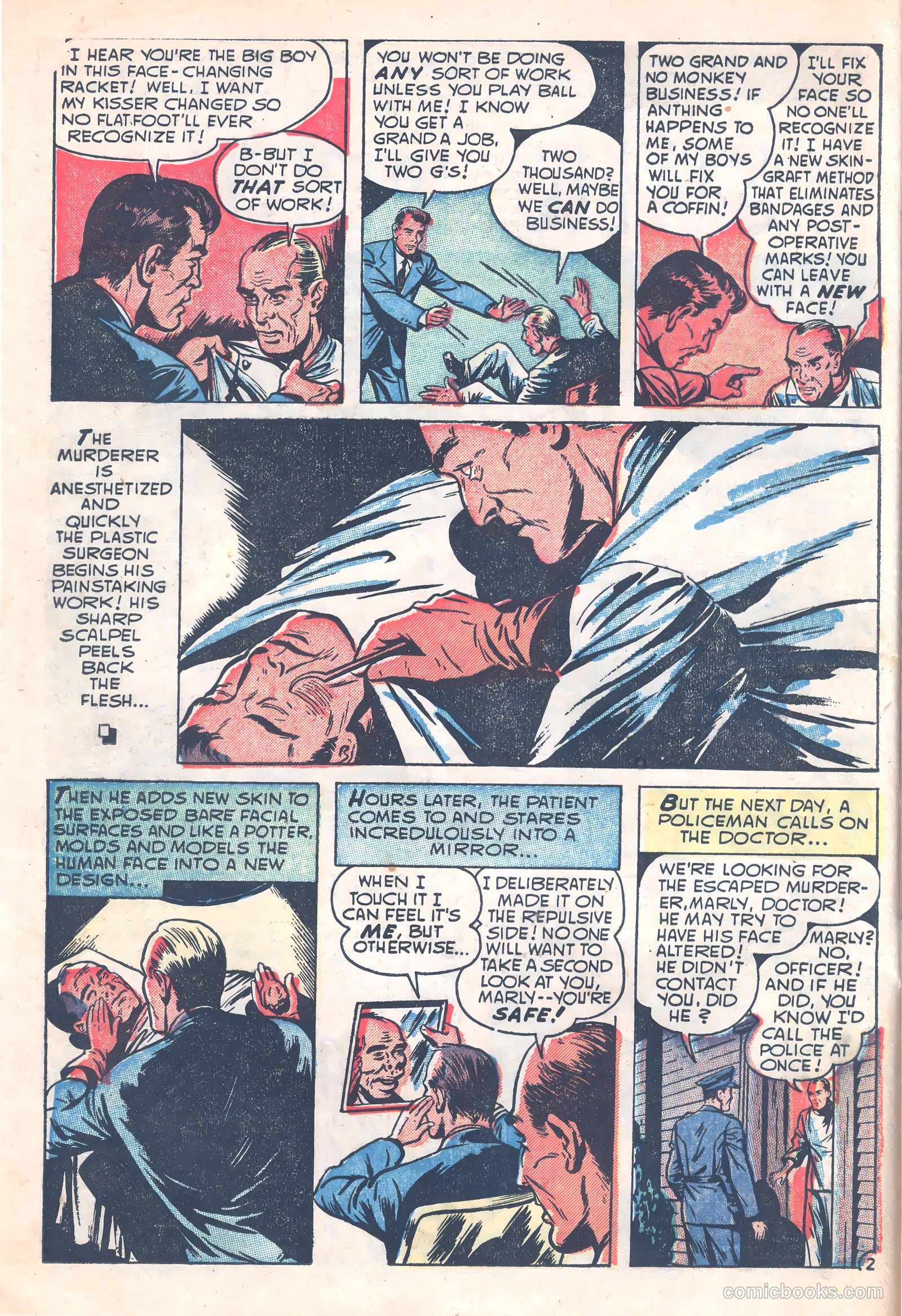 Crime Mysteries #15 (1954) — page 14 of 36