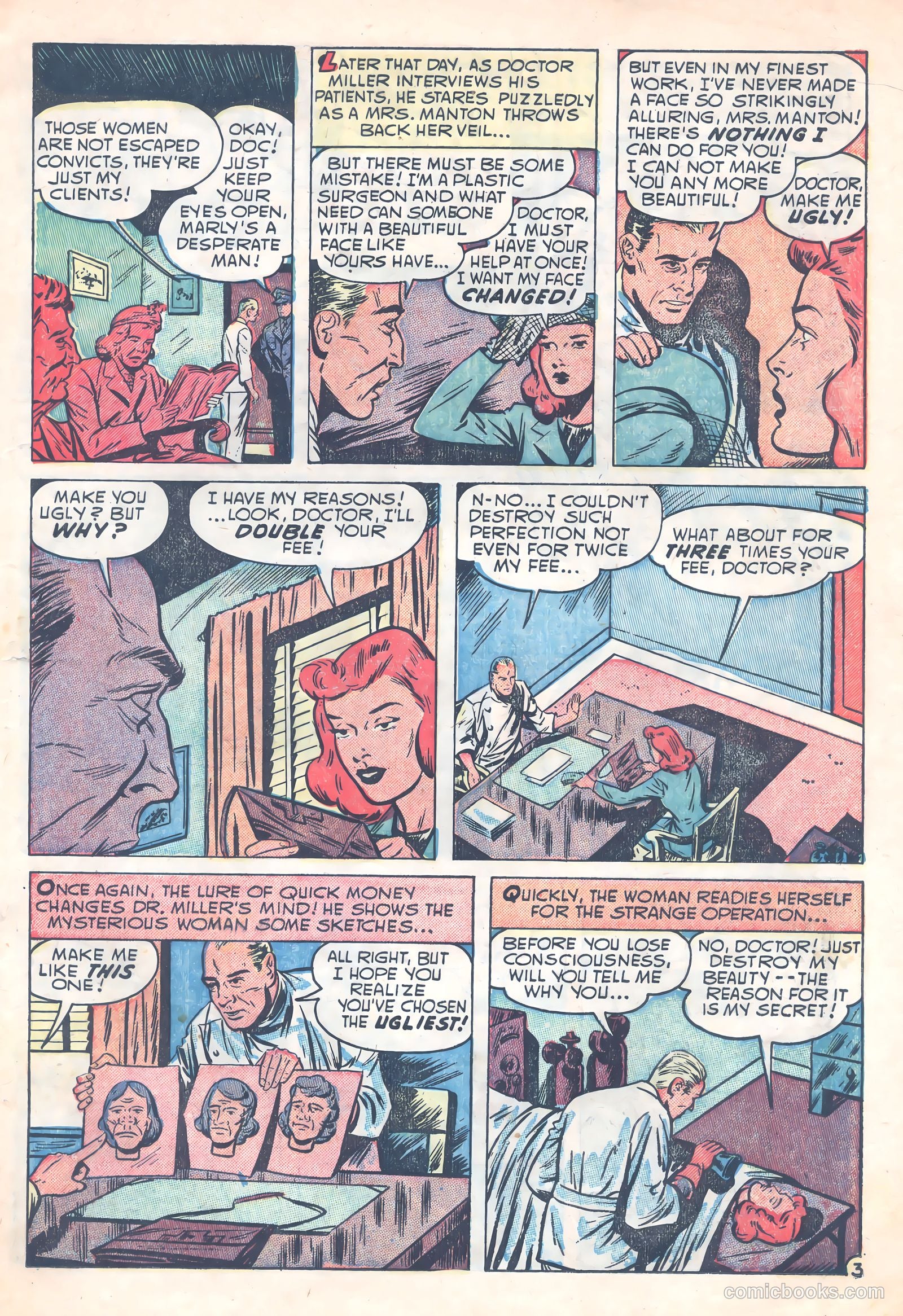 Crime Mysteries #15 (1954) — page 15 of 36