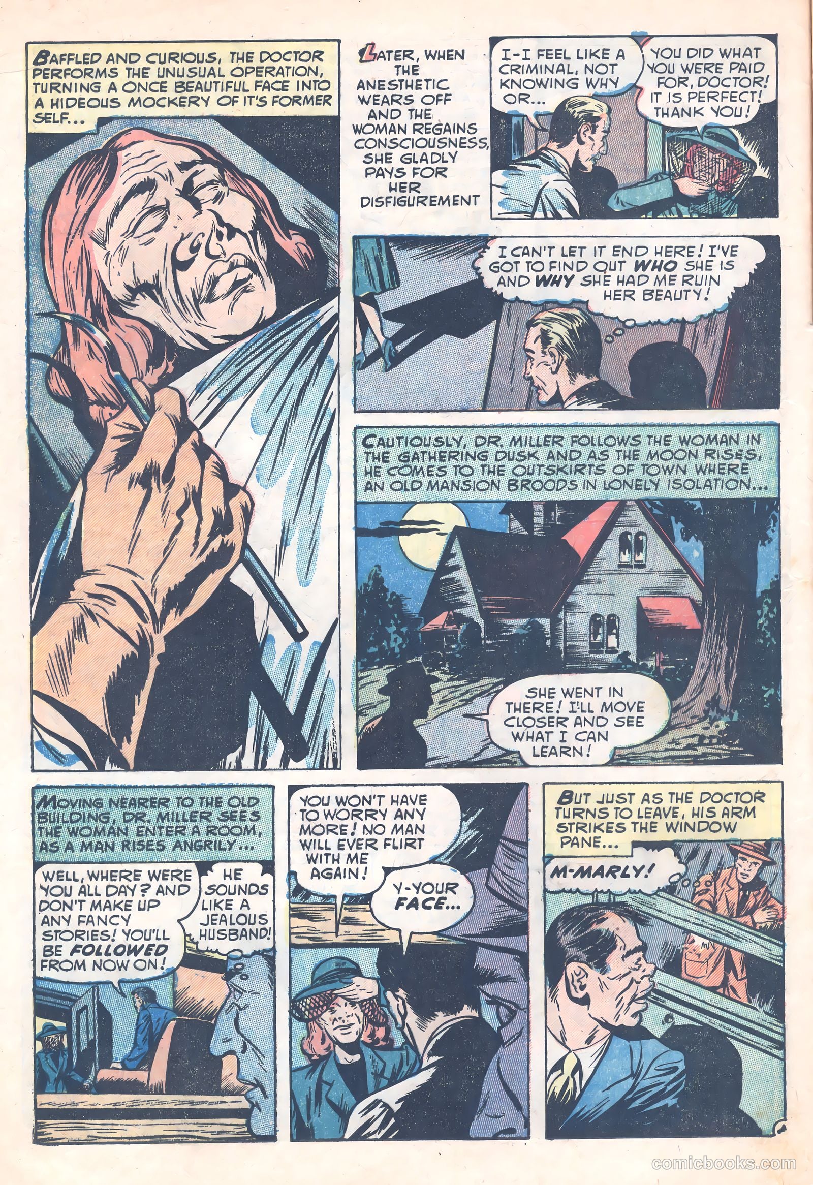 Crime Mysteries #15 (1954) — page 16 of 36