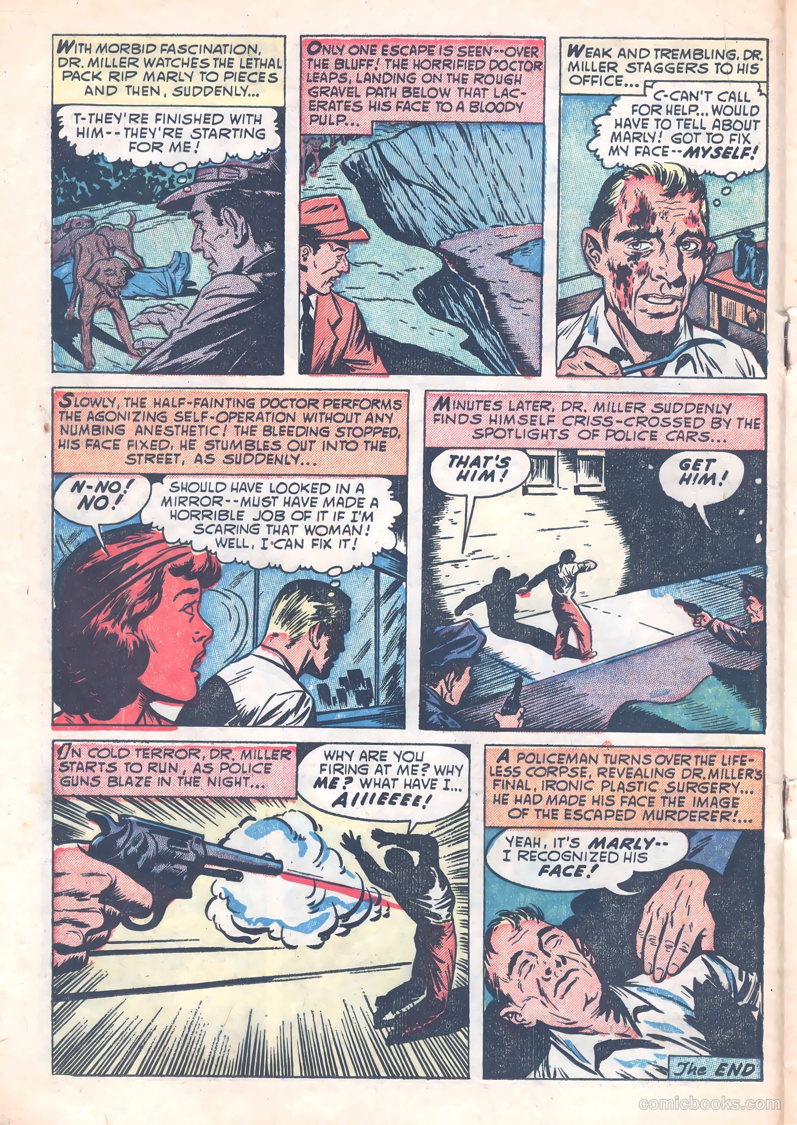 Crime Mysteries #15 (1954) — page 18 of 36