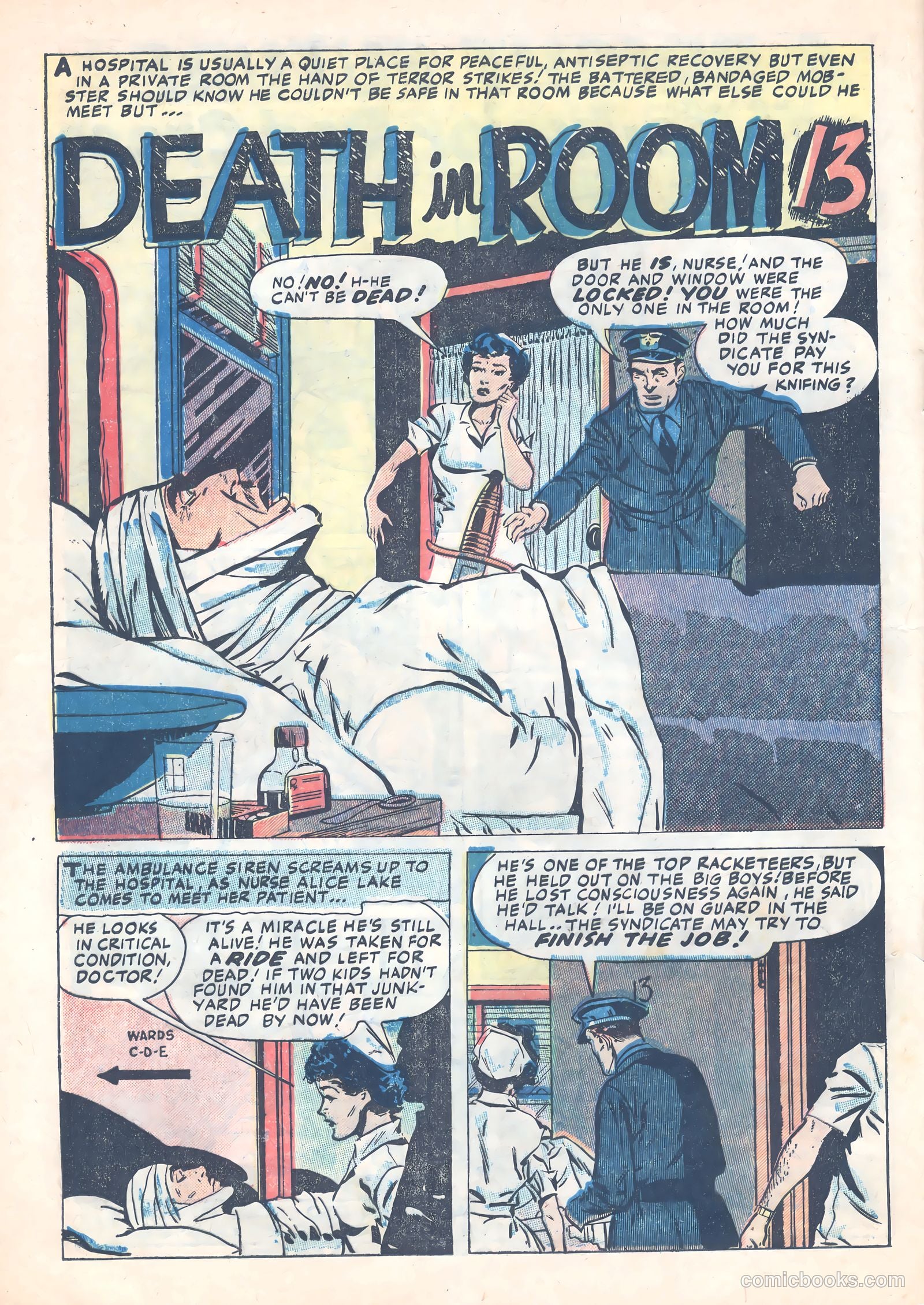 Crime Mysteries #15 (1954) — page 20 of 36