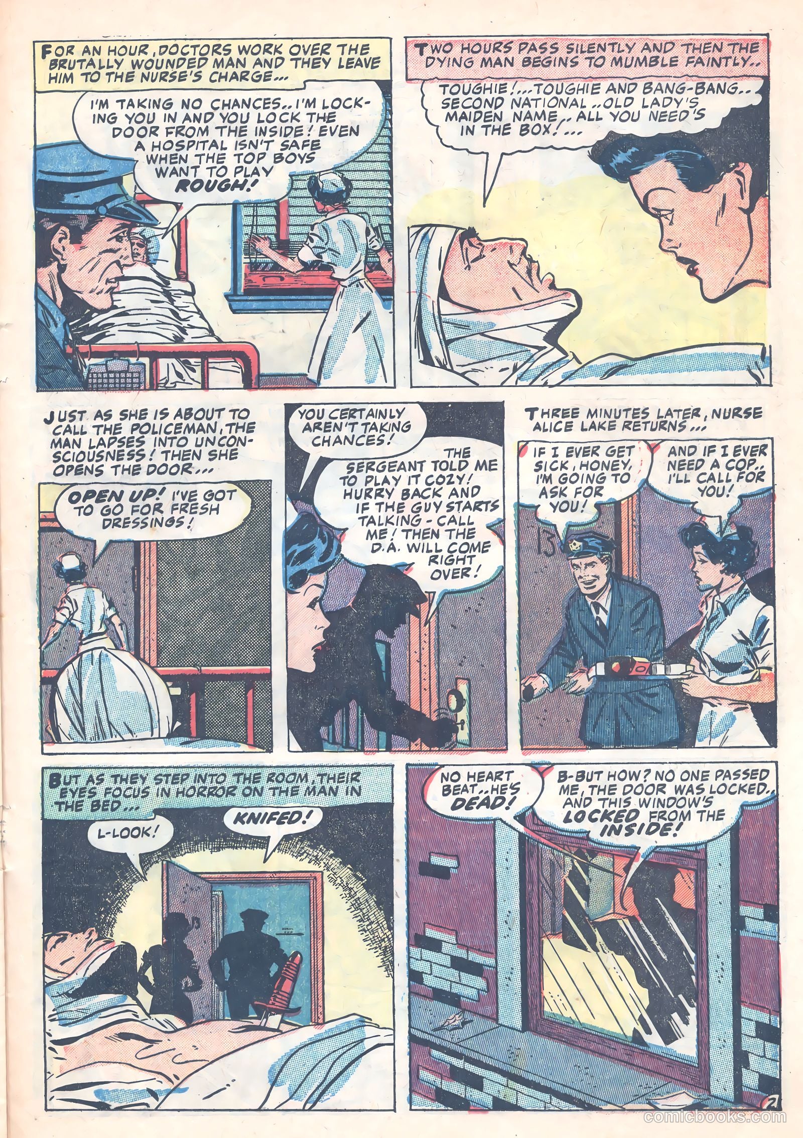 Crime Mysteries #15 (1954) — page 21 of 36