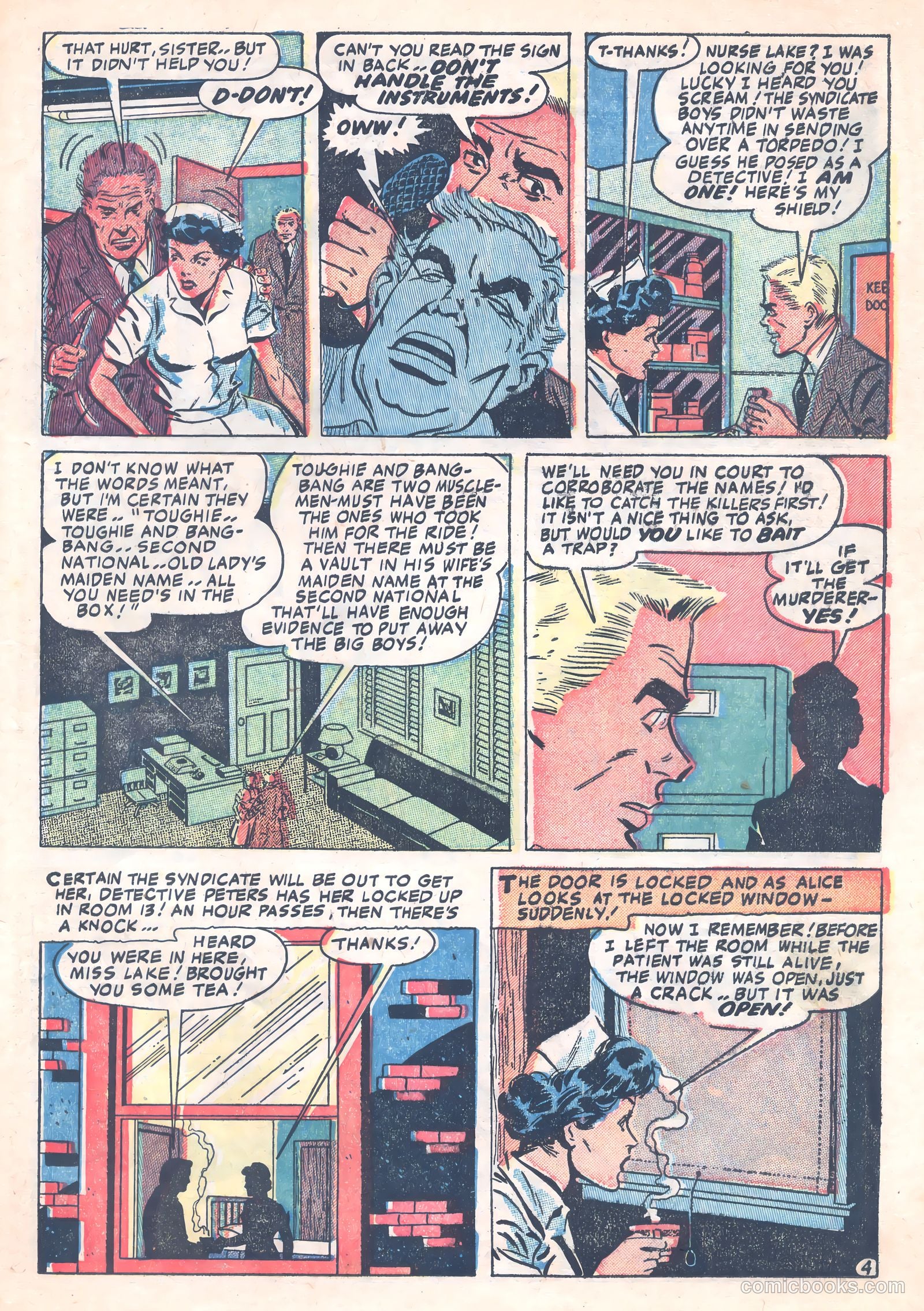 Crime Mysteries #15 (1954) — page 23 of 36