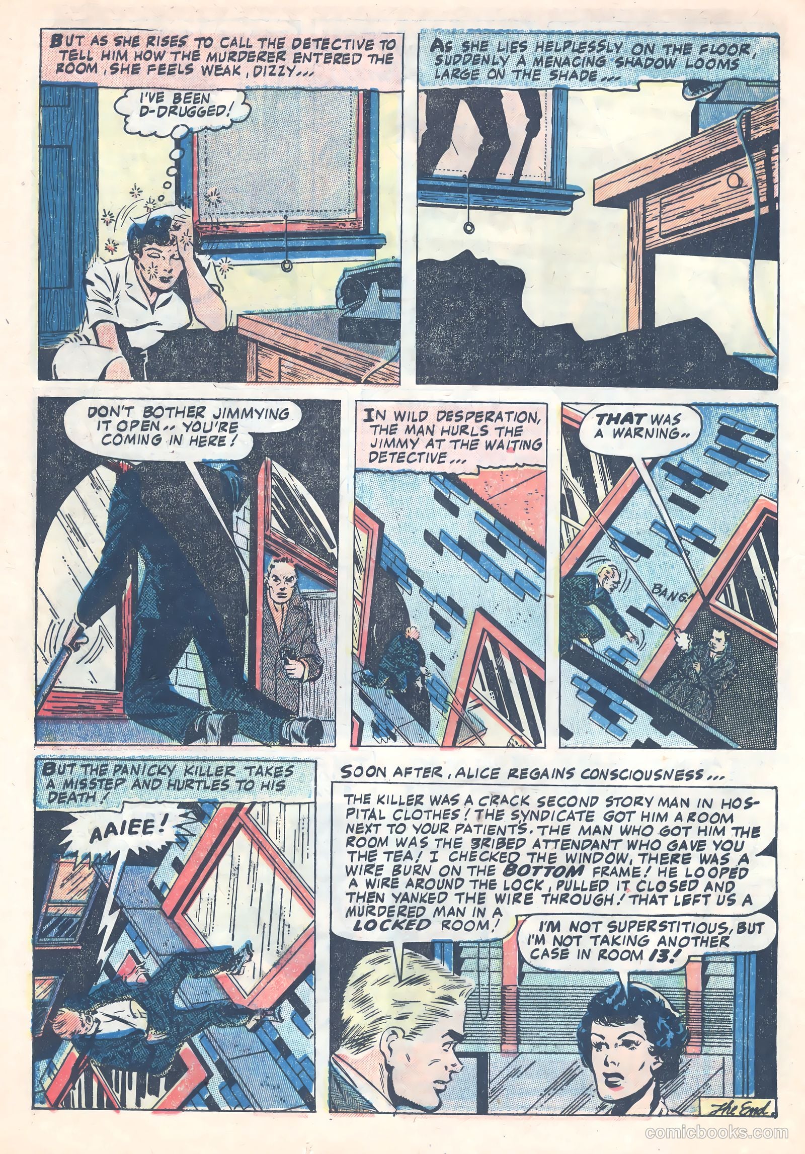 Crime Mysteries #15 (1954) — page 24 of 36