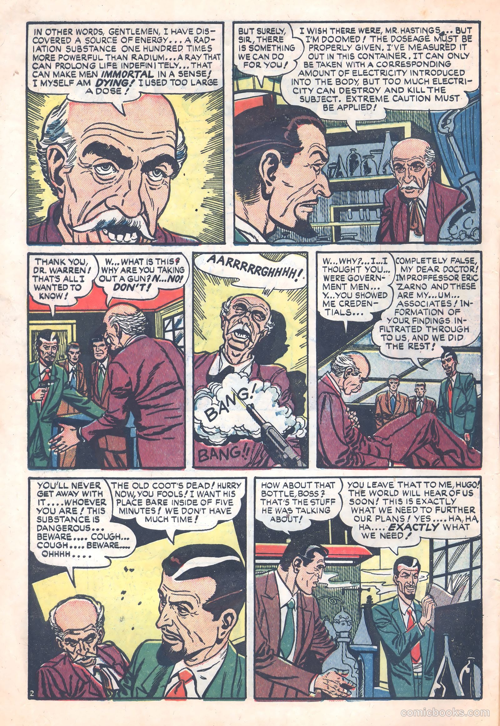 Crime Mysteries #2 (1952) — page 4 of 36