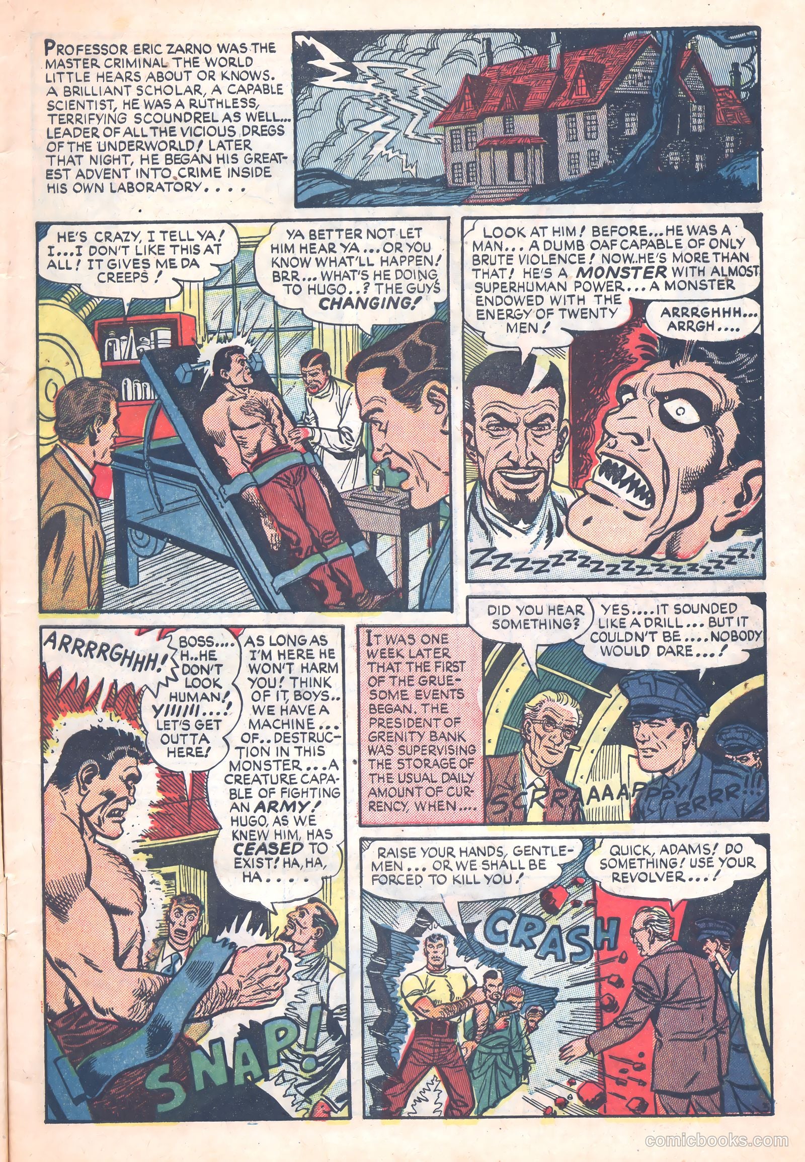 Crime Mysteries #2 (1952) — page 5 of 36