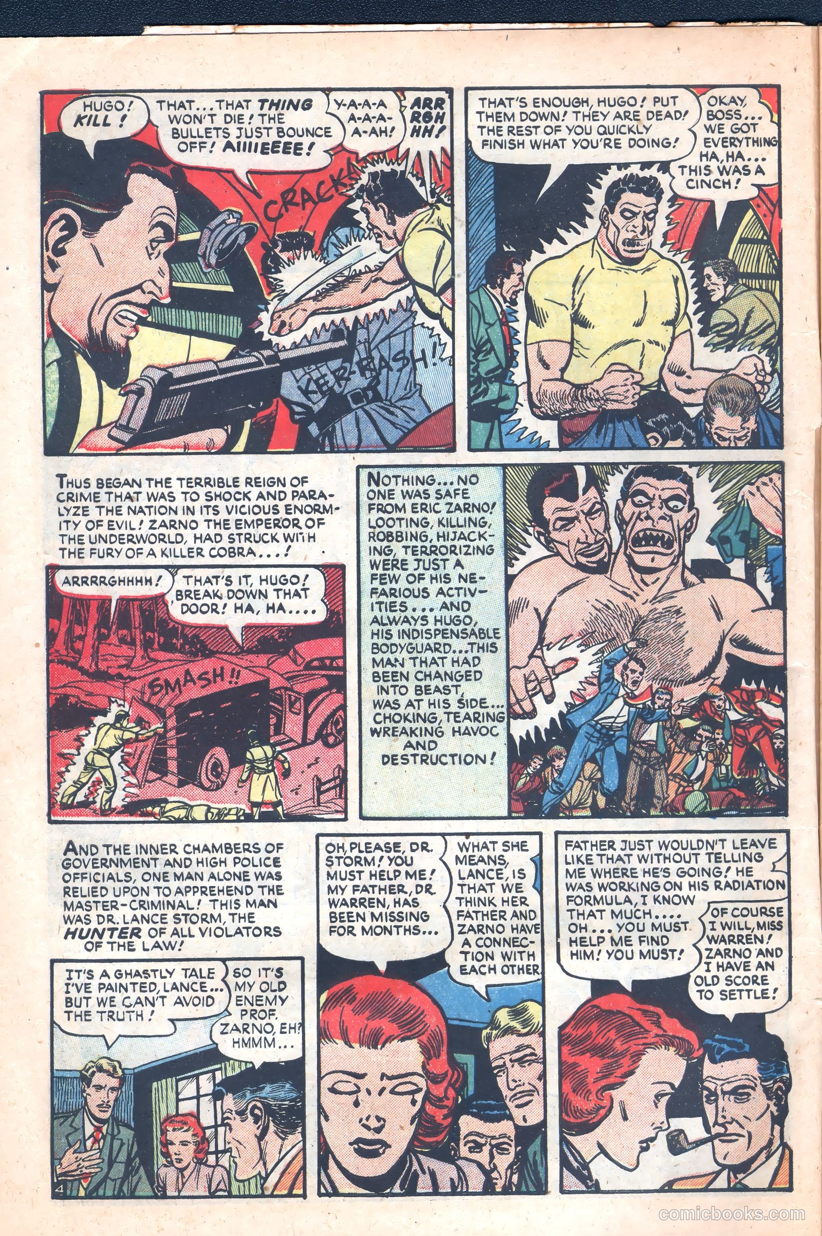 Crime Mysteries #2 (1952) — page 6 of 36