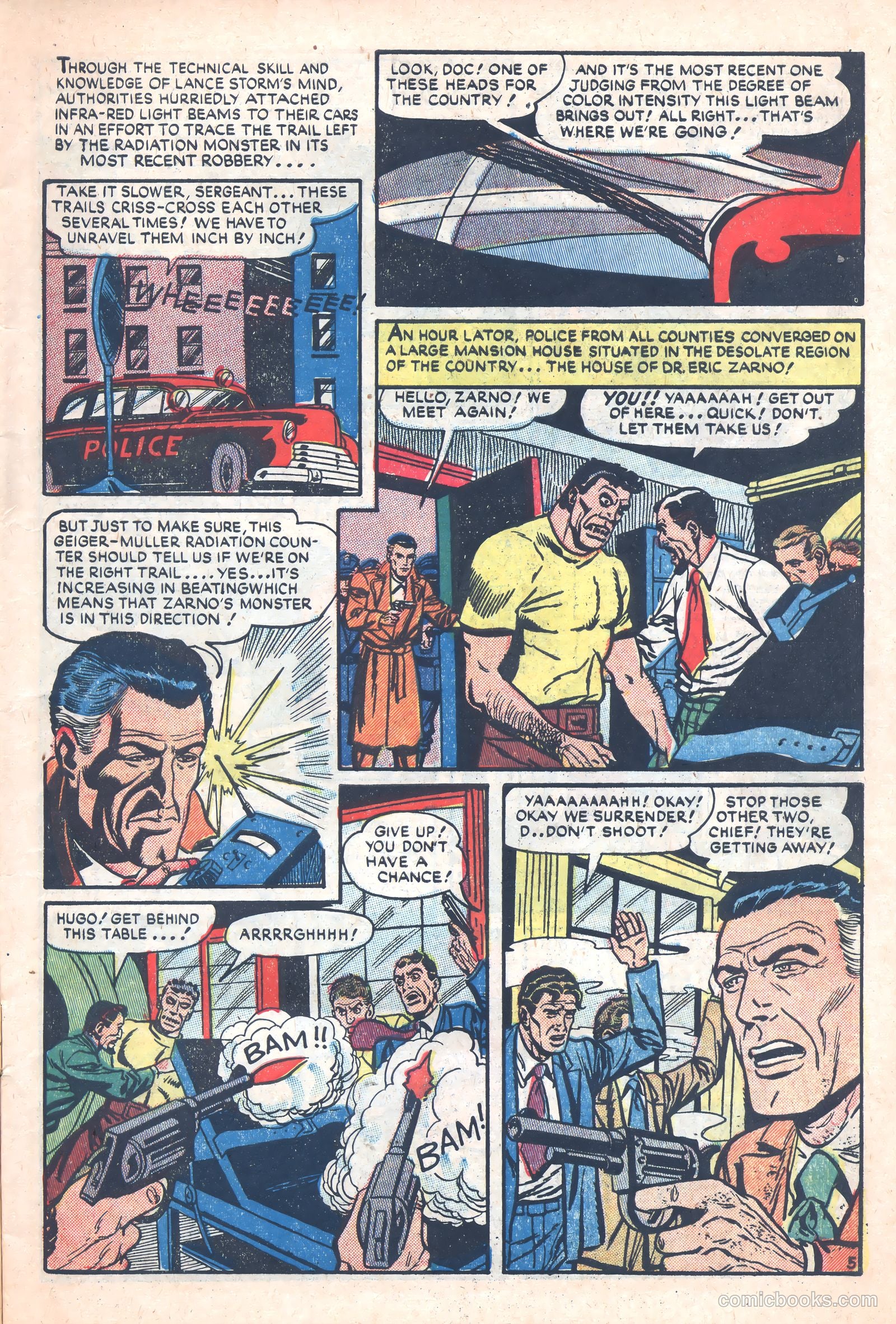 Crime Mysteries #2 (1952) — page 7 of 36
