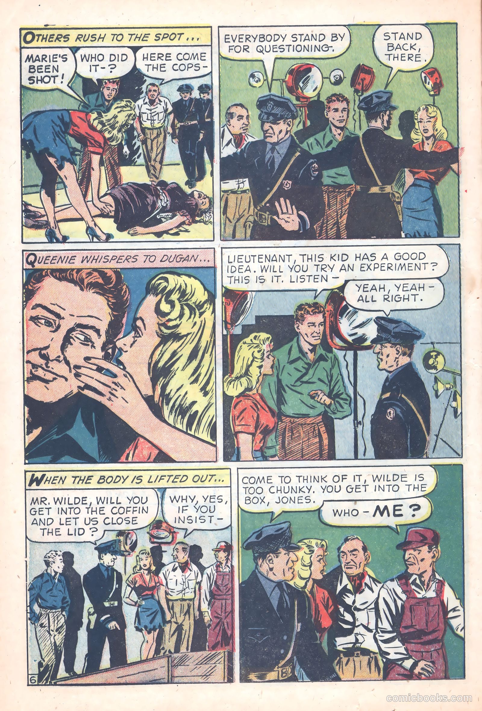 Crime Mysteries #2 (1952) — page 16 of 36
