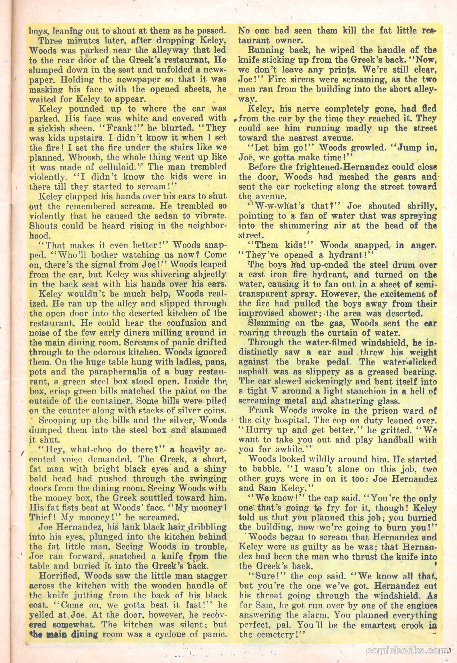 Crime Mysteries #2 (1952) — page 25 of 36