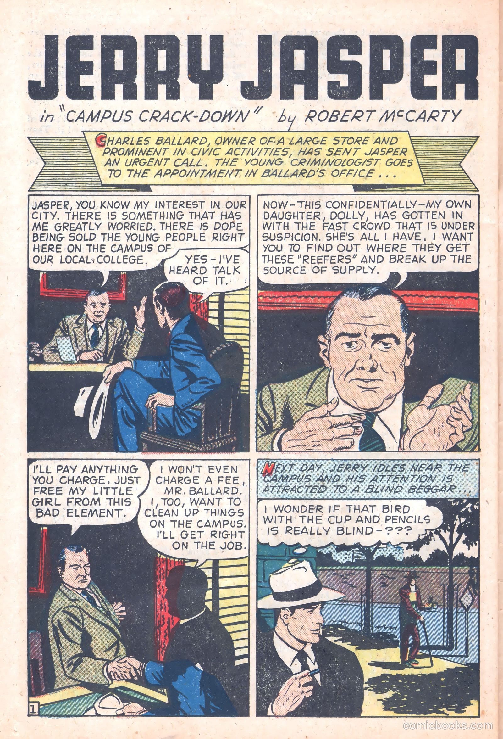 Crime Mysteries #2 (1952) — page 26 of 36