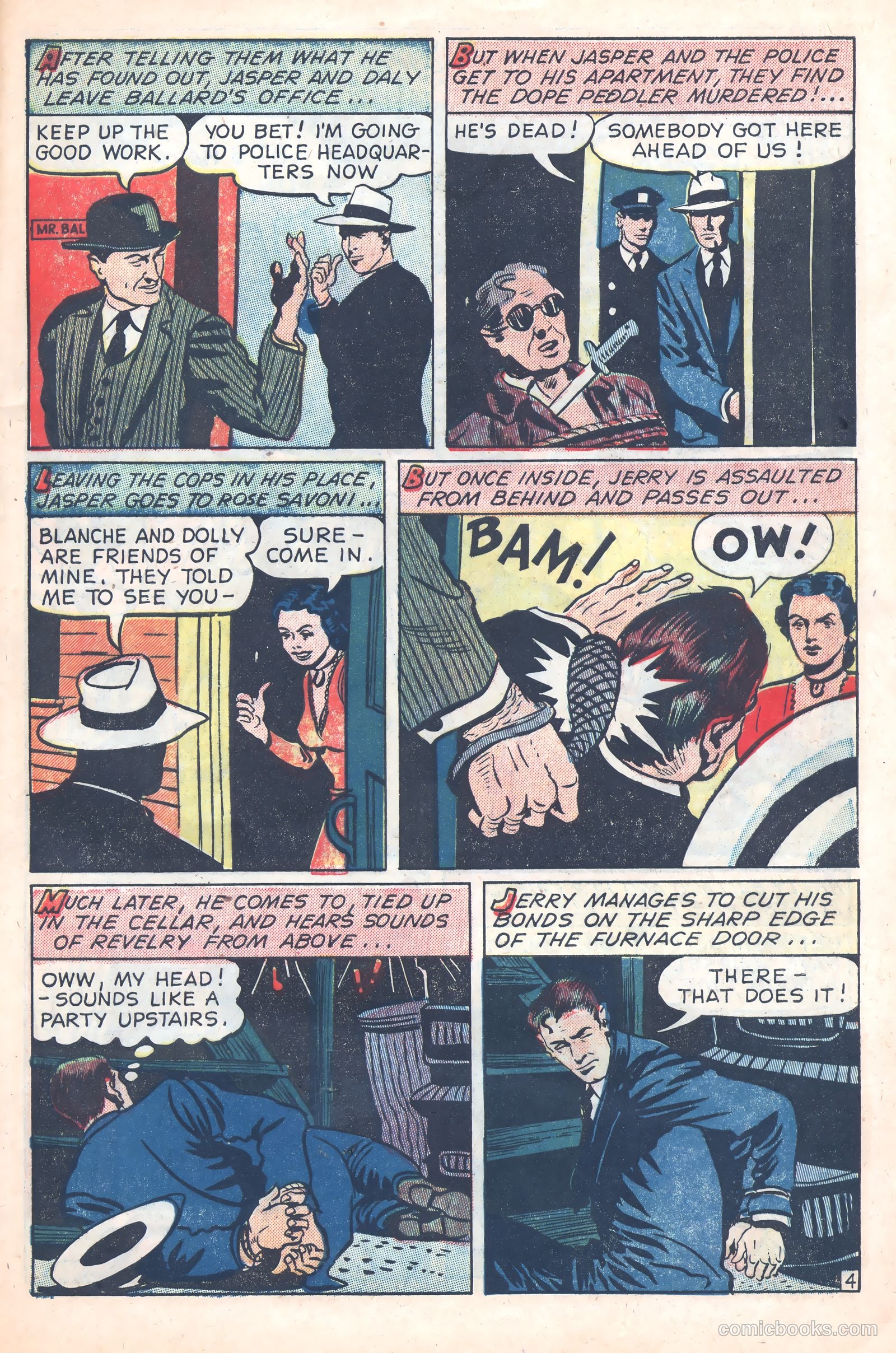 Crime Mysteries #2 (1952) — page 29 of 36