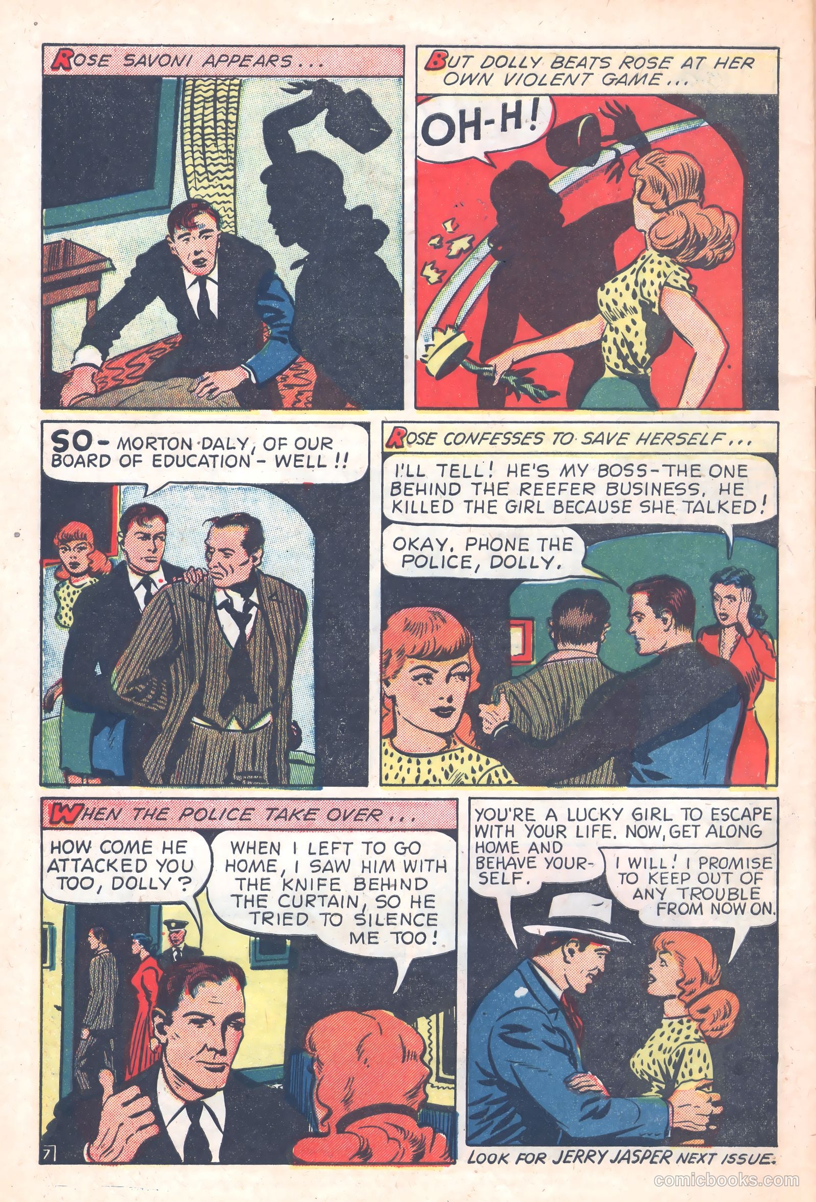 Crime Mysteries #2 (1952) — page 32 of 36