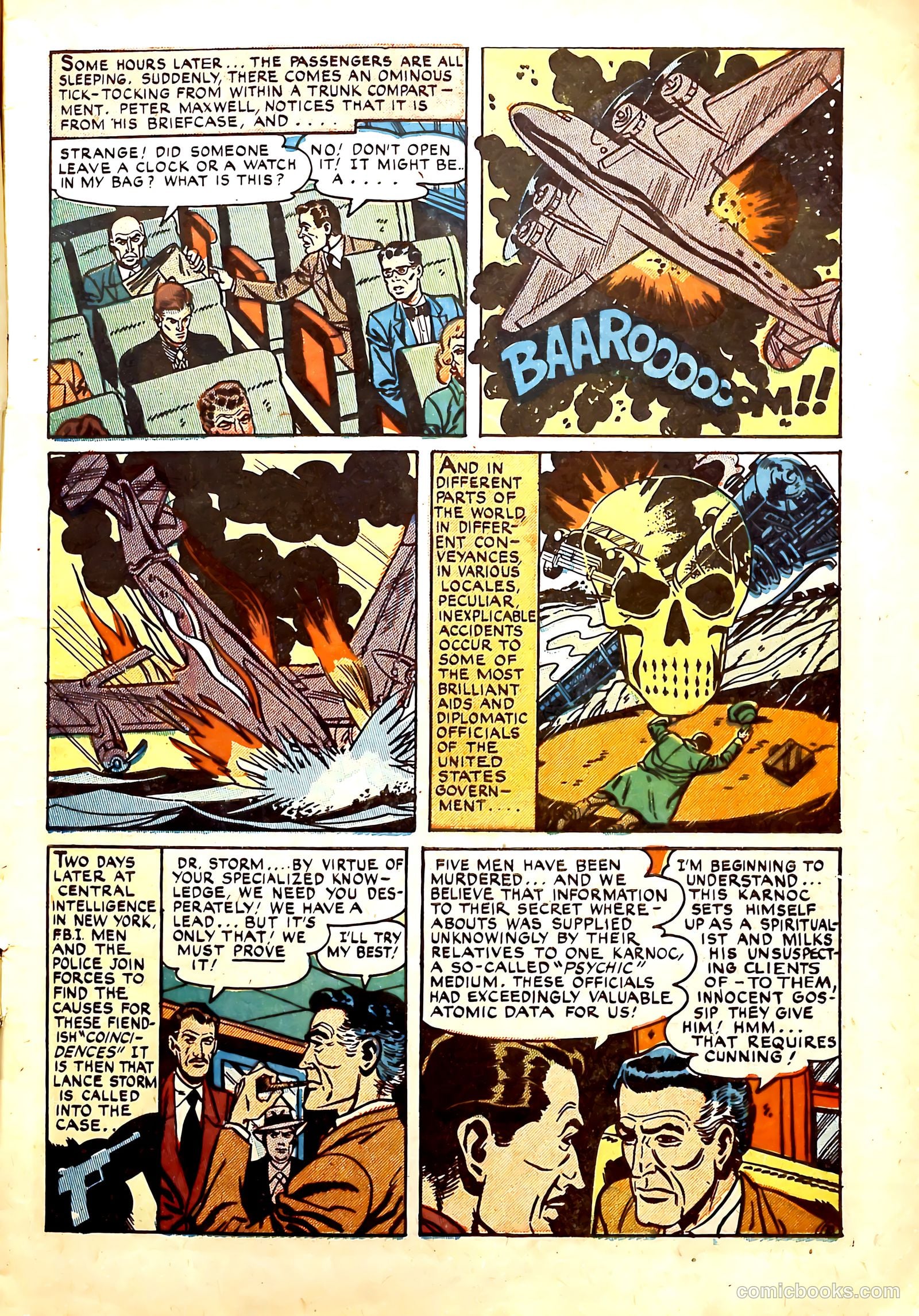 Crime Mysteries #3 (1952) — page 5 of 37