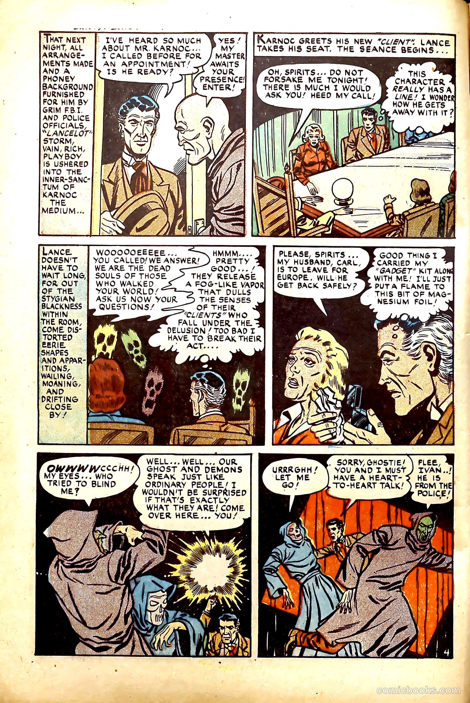 Crime Mysteries #3 (1952) — page 6 of 37