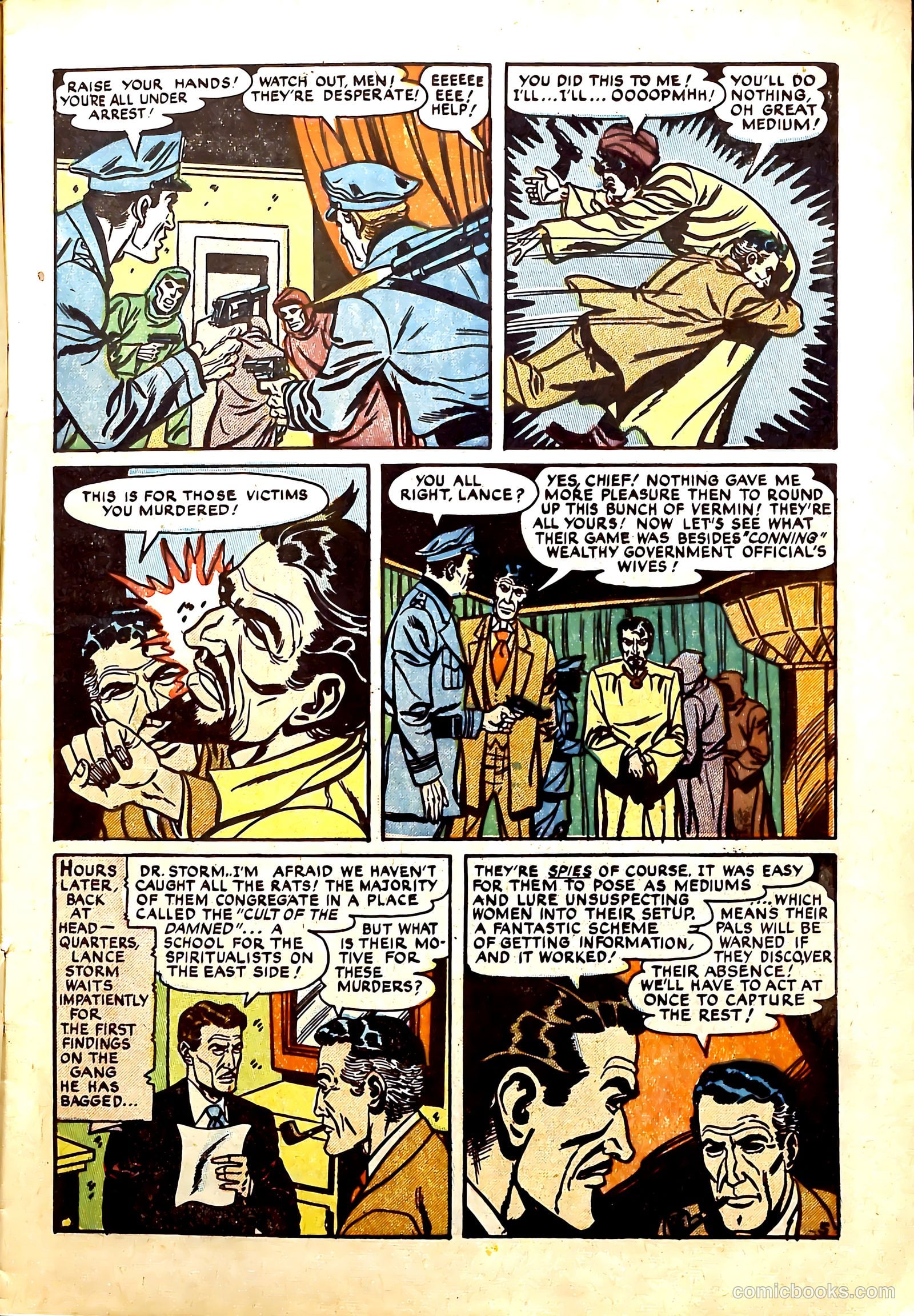 Crime Mysteries #3 (1952) — page 7 of 37
