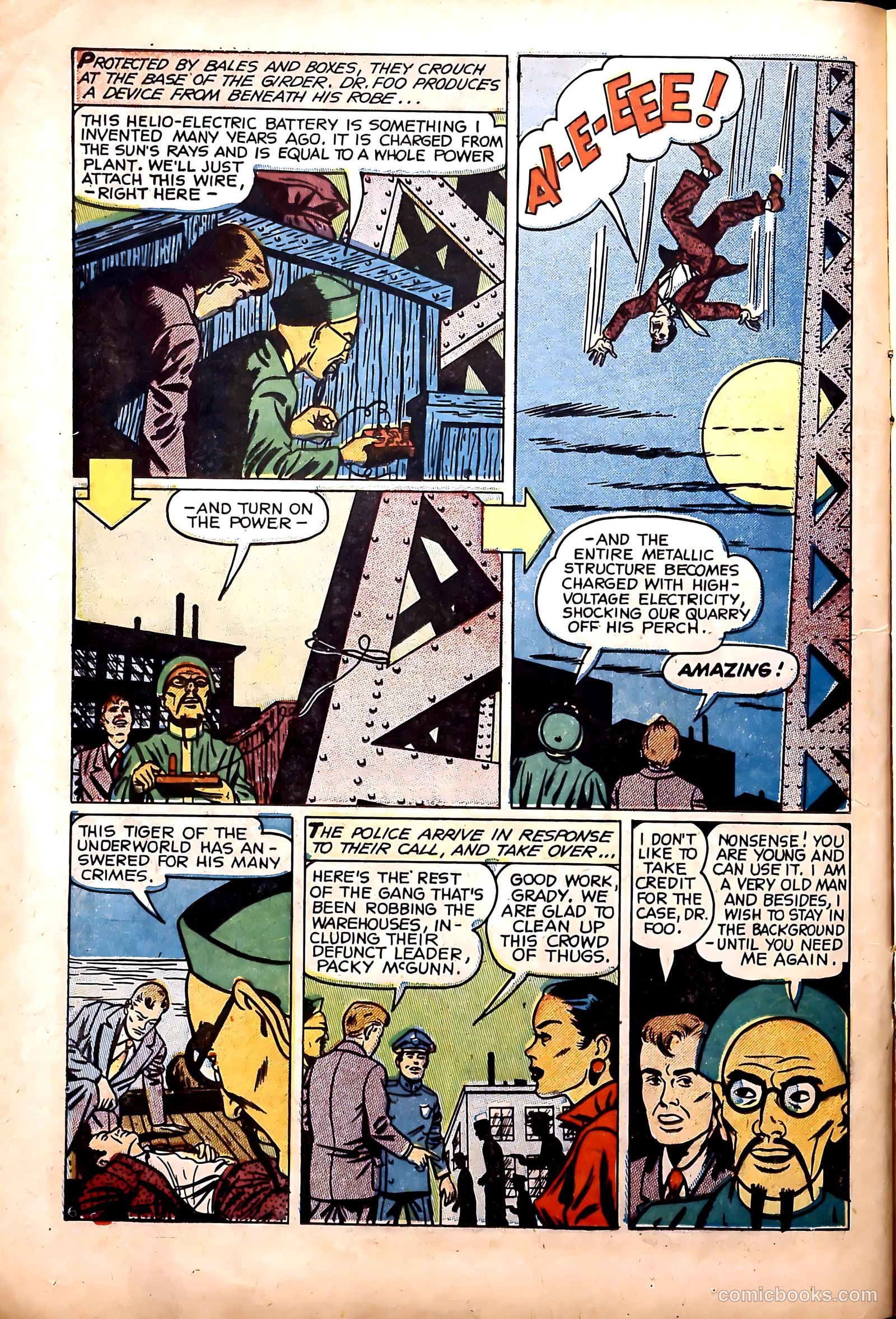 Crime Mysteries #3 (1952) — page 16 of 37