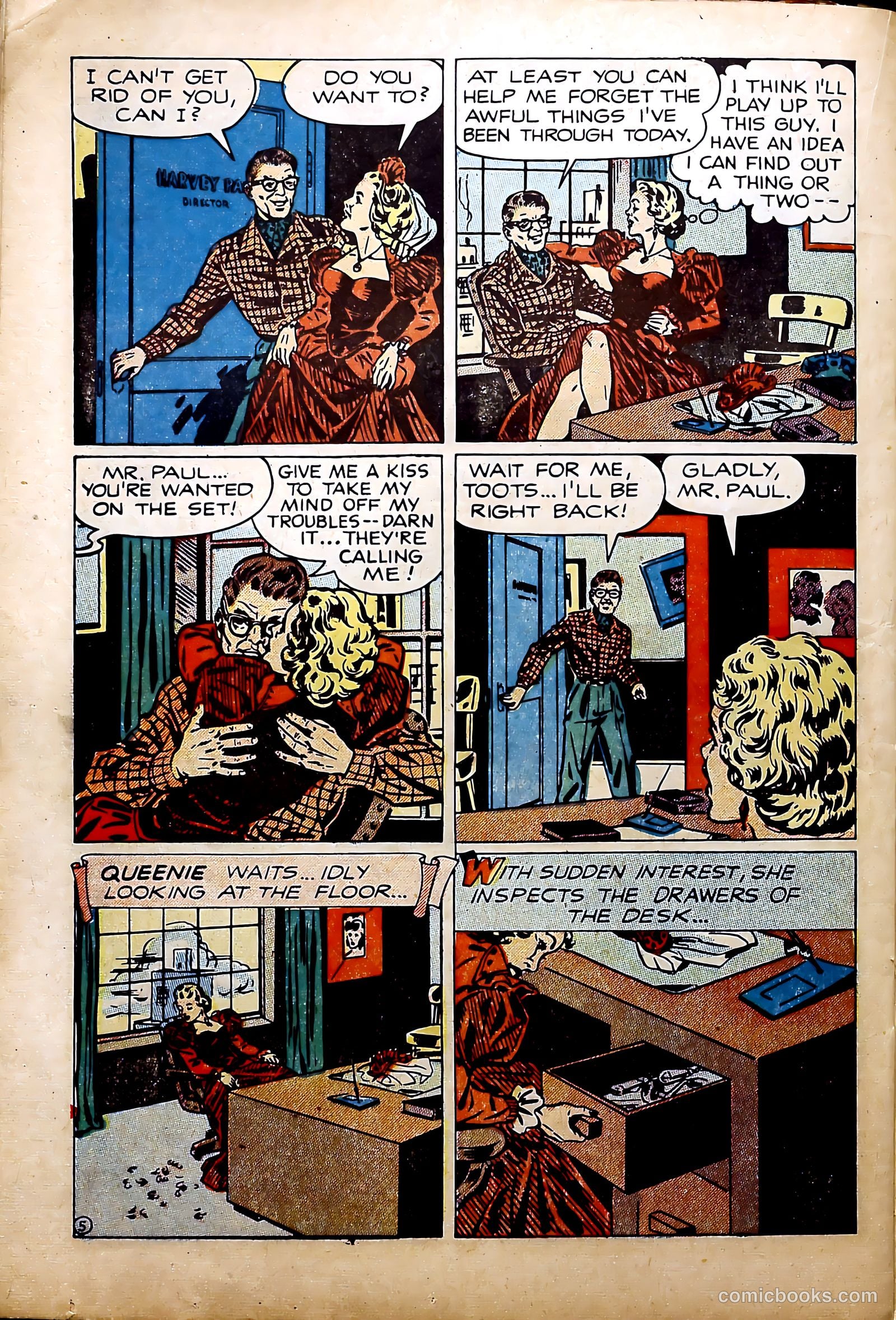 Crime Mysteries #3 (1952) — page 22 of 37