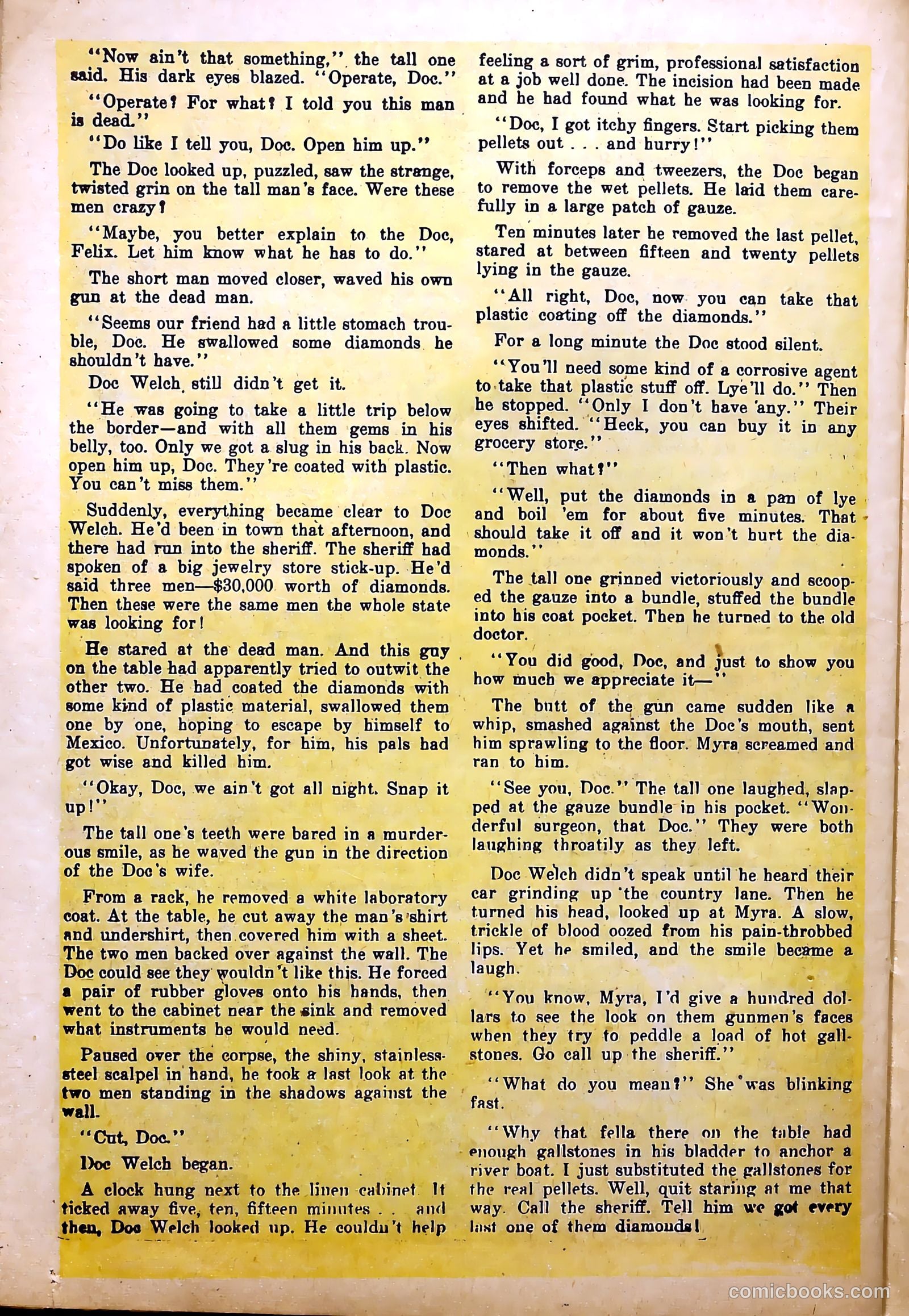 Crime Mysteries #3 (1952) — page 26 of 37