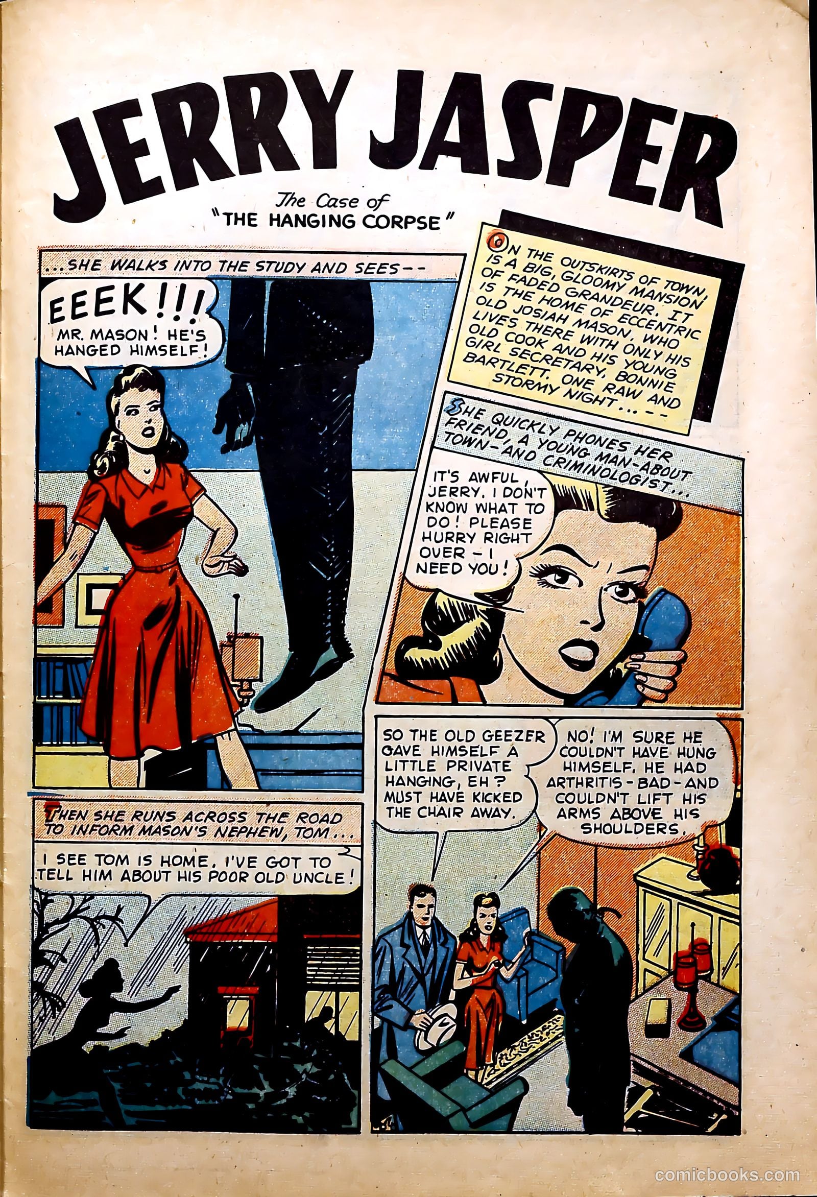 Crime Mysteries #3 (1952) — page 27 of 37