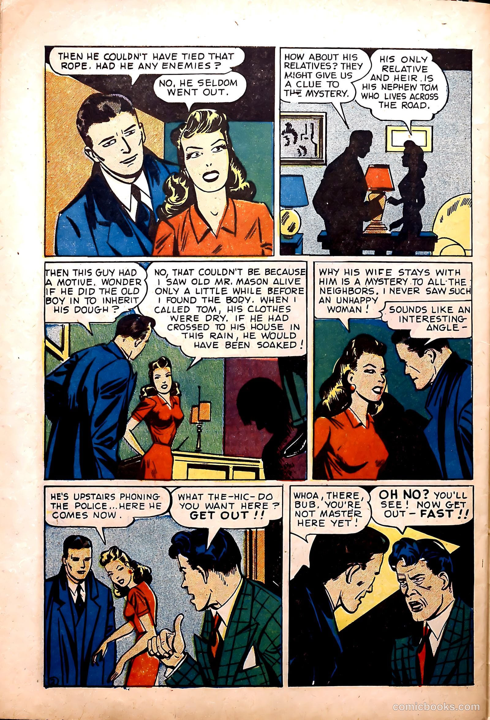 Crime Mysteries #3 (1952) — page 28 of 37