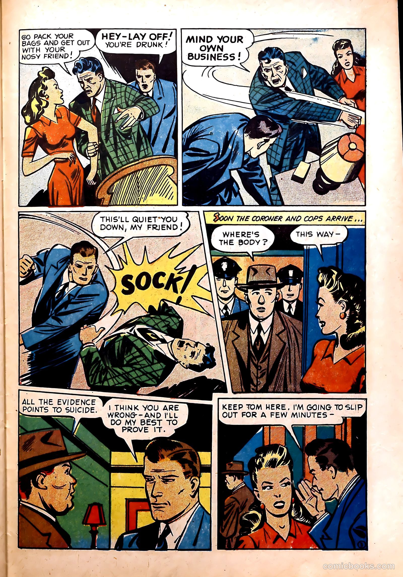 Crime Mysteries #3 (1952) — page 29 of 37
