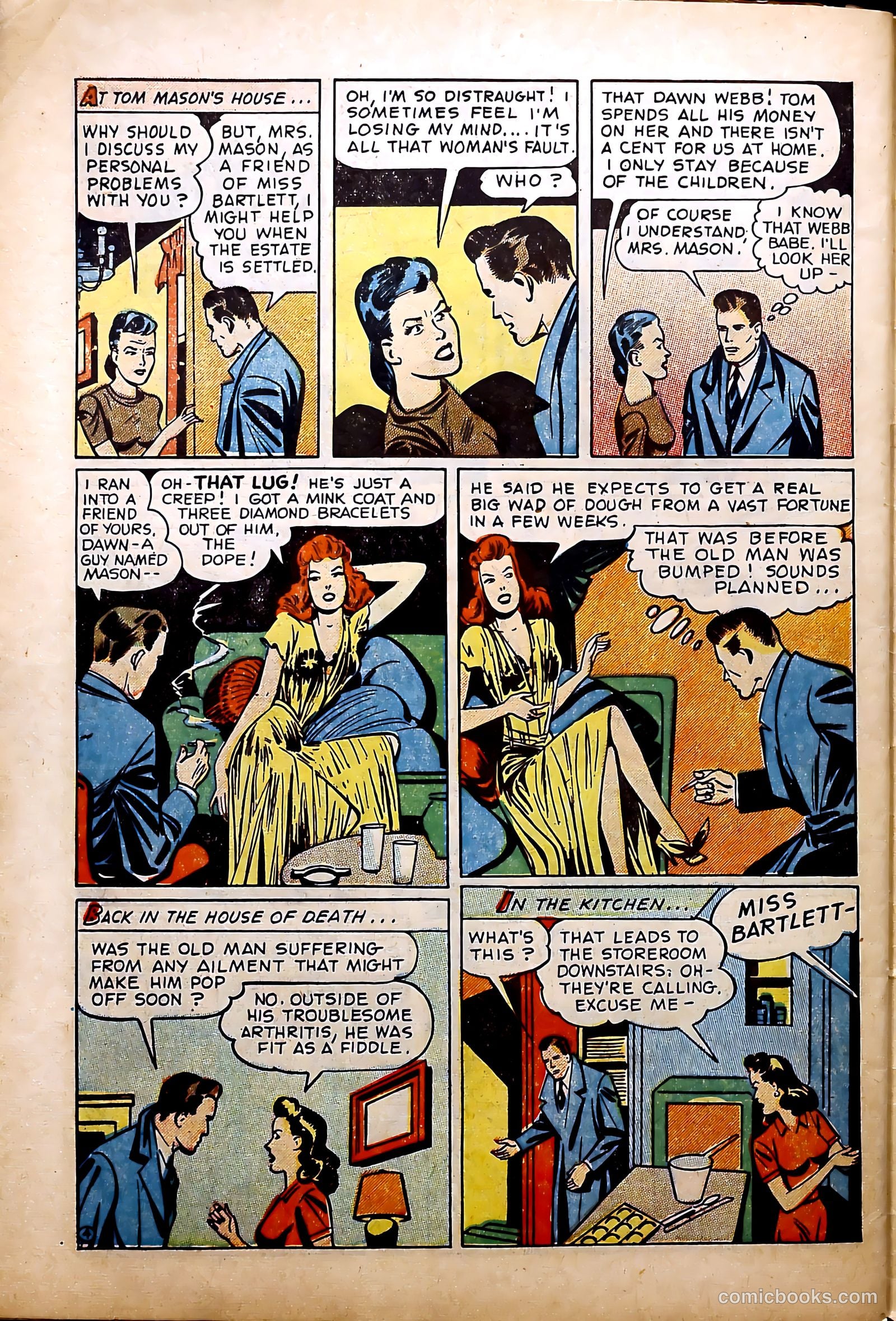 Crime Mysteries #3 (1952) — page 30 of 37