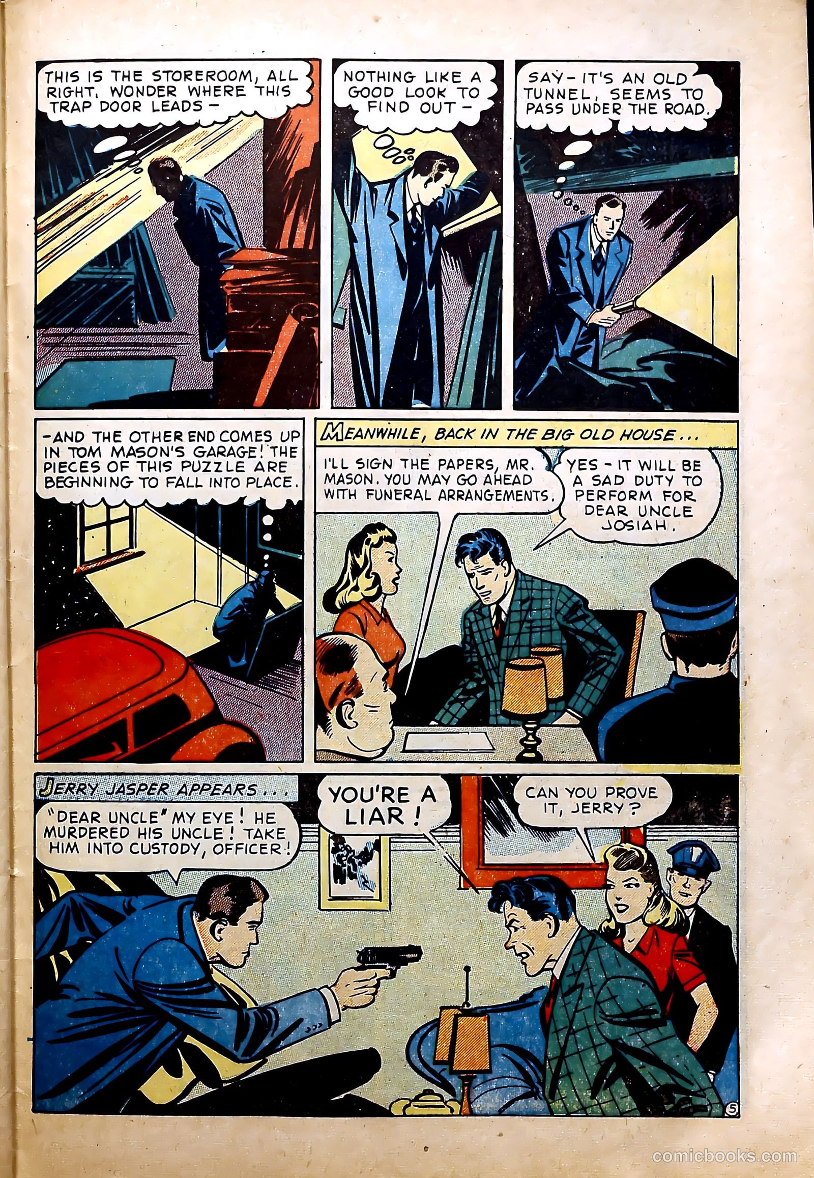 Crime Mysteries #3 (1952) — page 31 of 37