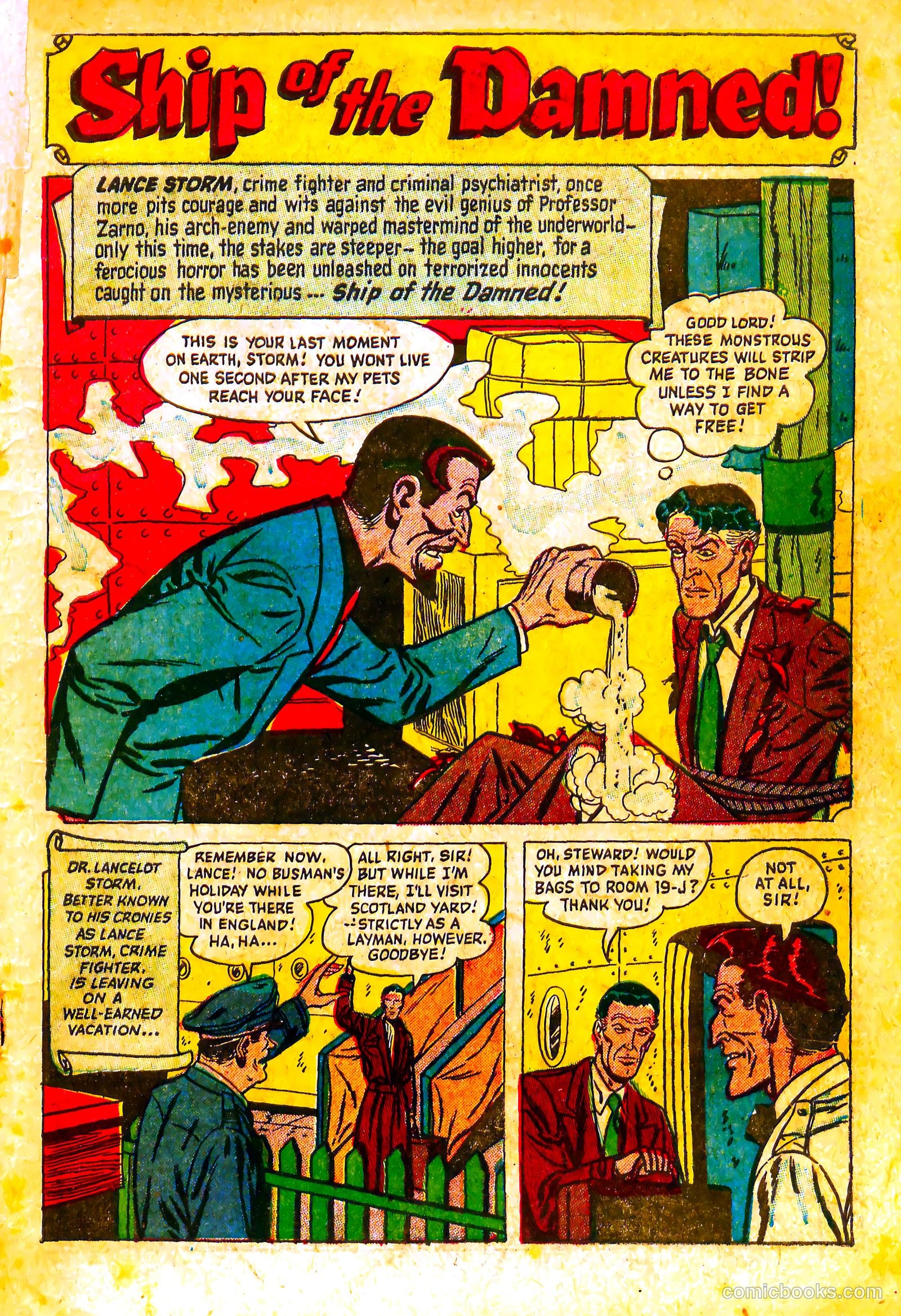 Crime Mysteries #4 (1952) — page 3 of 36