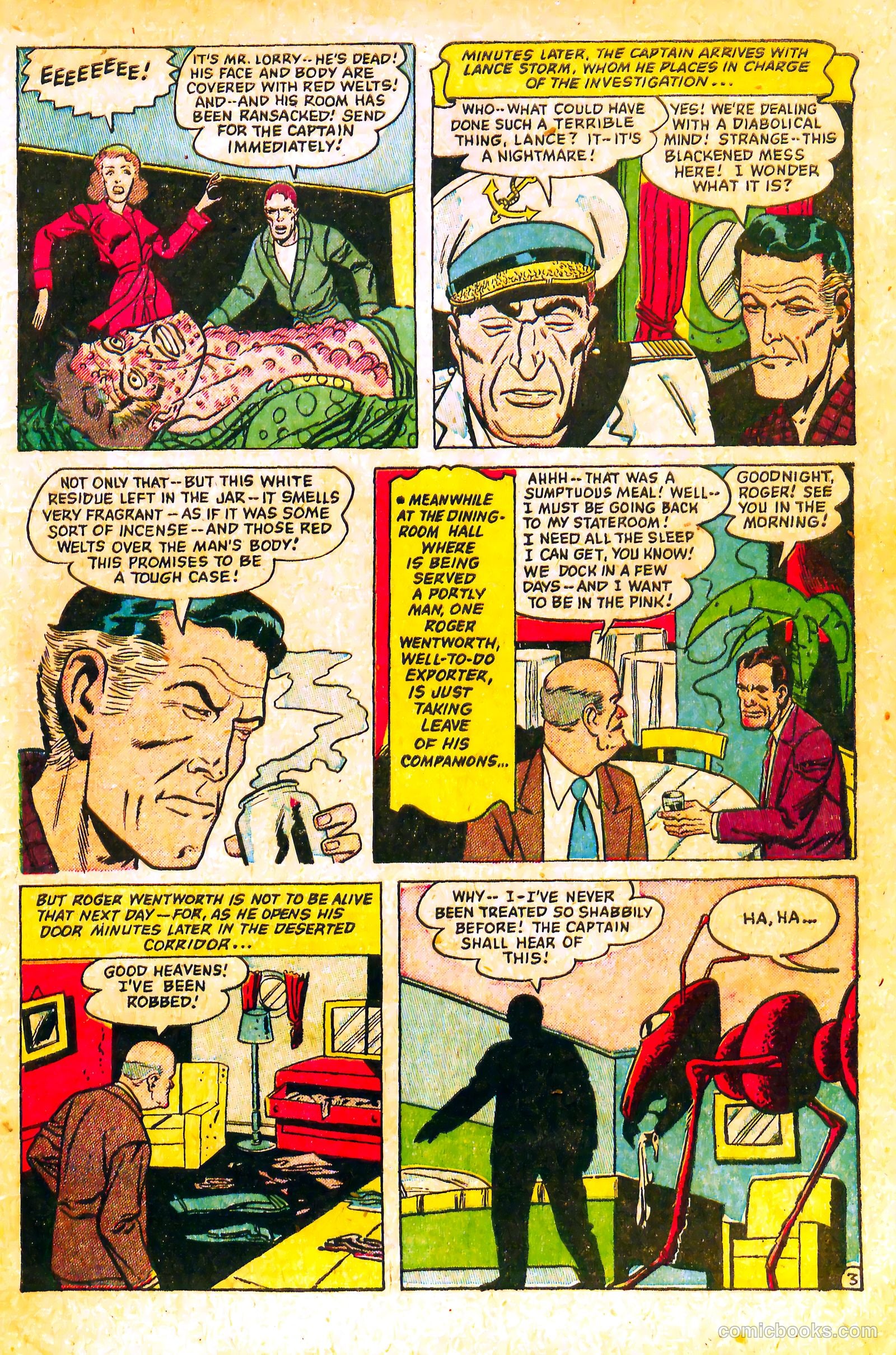 Crime Mysteries #4 (1952) — page 5 of 36