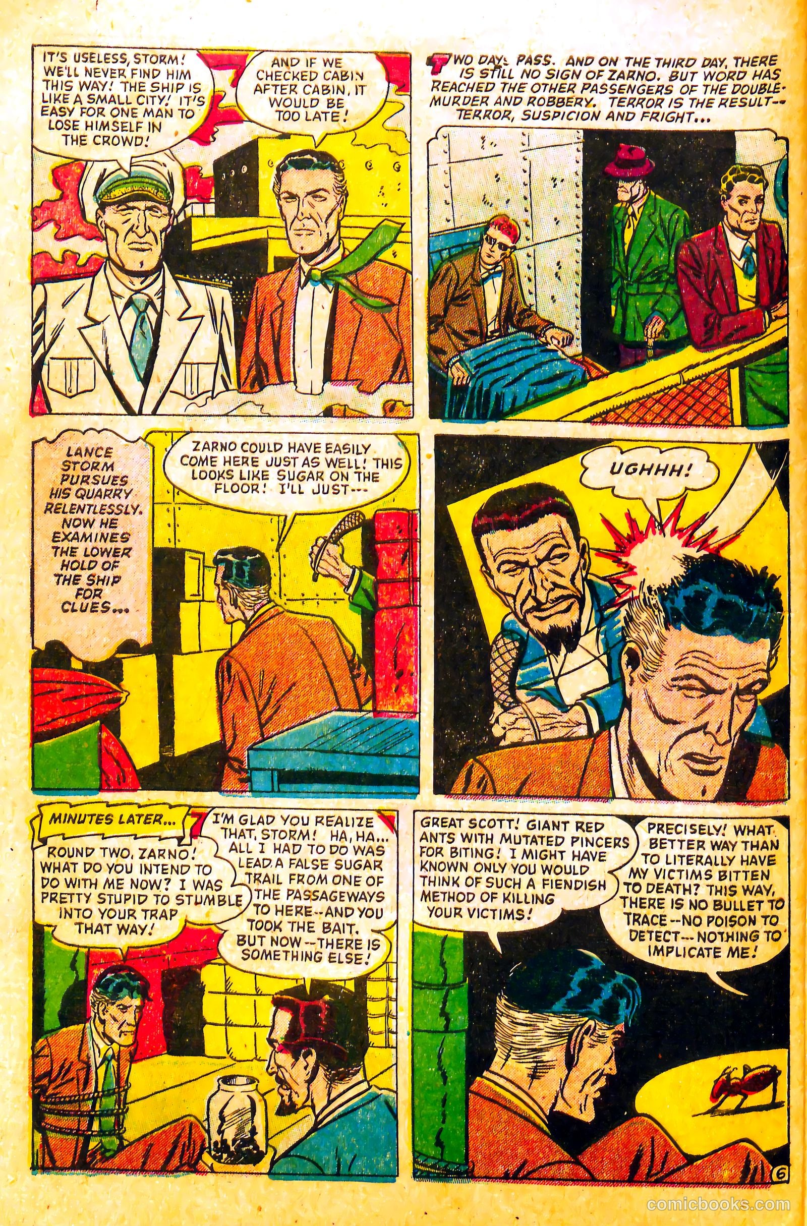 Crime Mysteries #4 (1952) — page 8 of 36