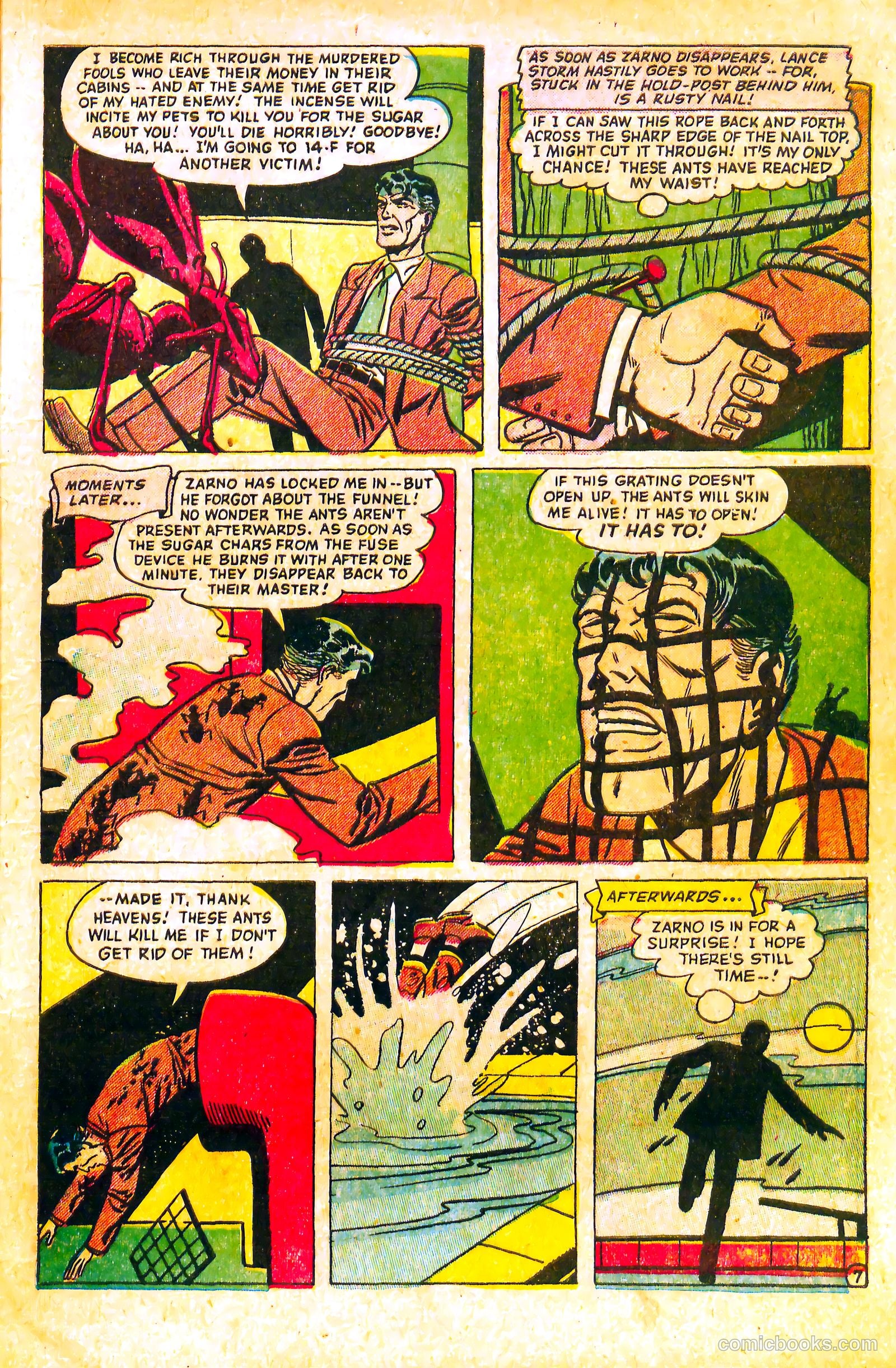 Crime Mysteries #4 (1952) — page 9 of 36