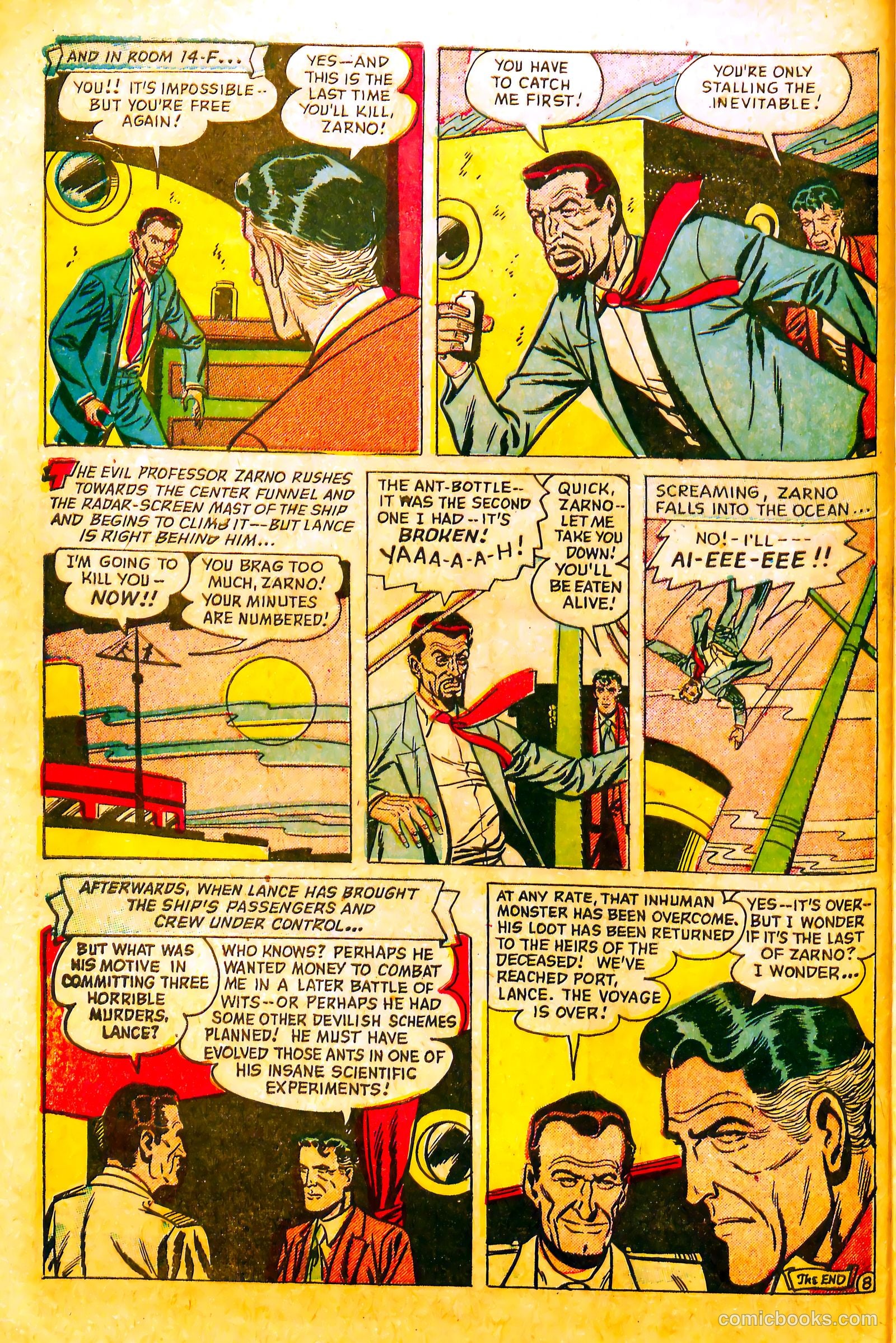 Crime Mysteries #4 (1952) — page 10 of 36