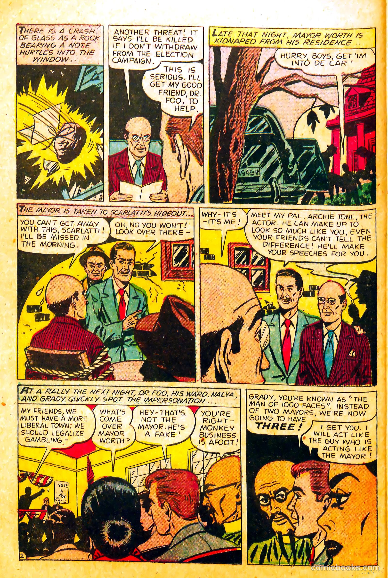 Crime Mysteries #4 (1952) — page 12 of 36