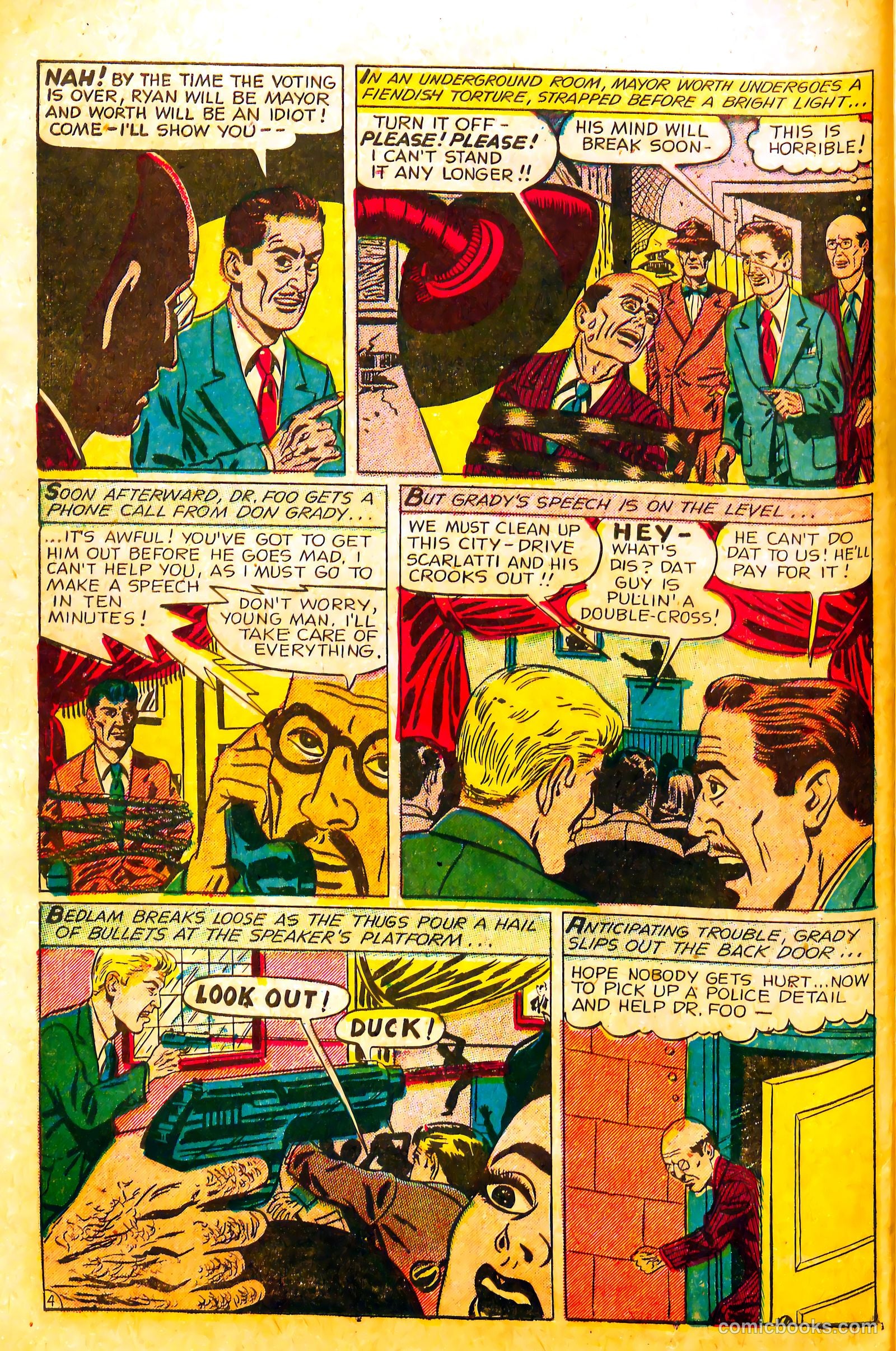 Crime Mysteries #4 (1952) — page 14 of 36
