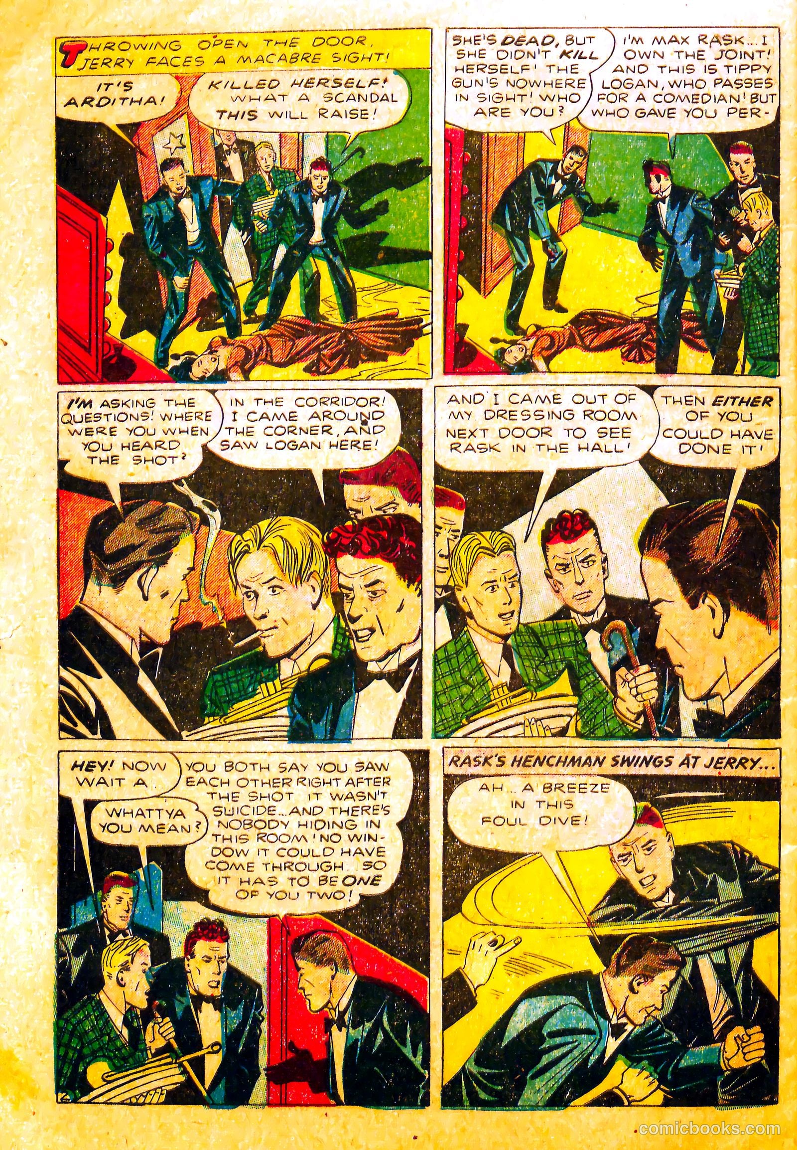 Crime Mysteries #4 (1952) — page 28 of 36
