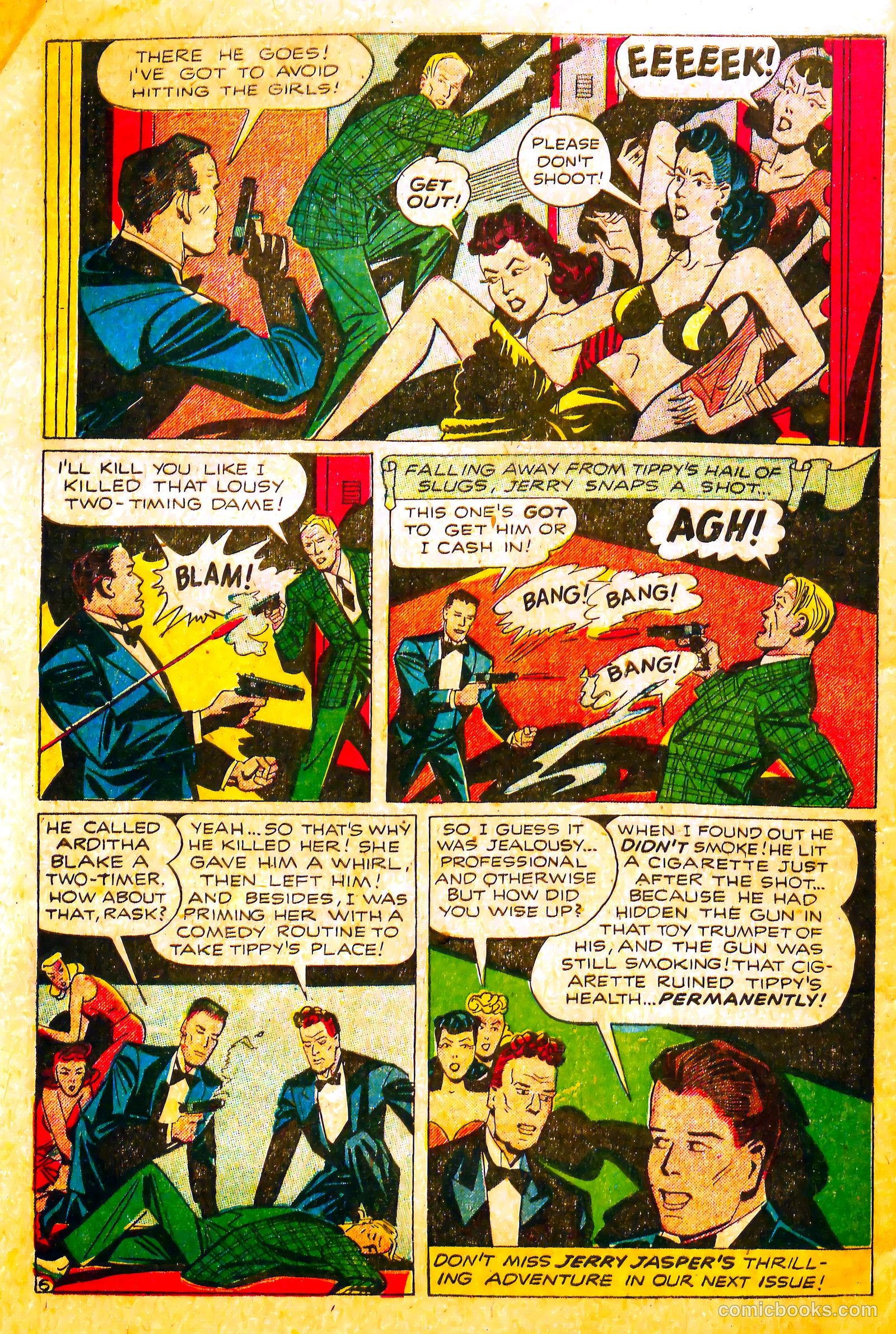 Crime Mysteries #4 (1952) — page 32 of 36