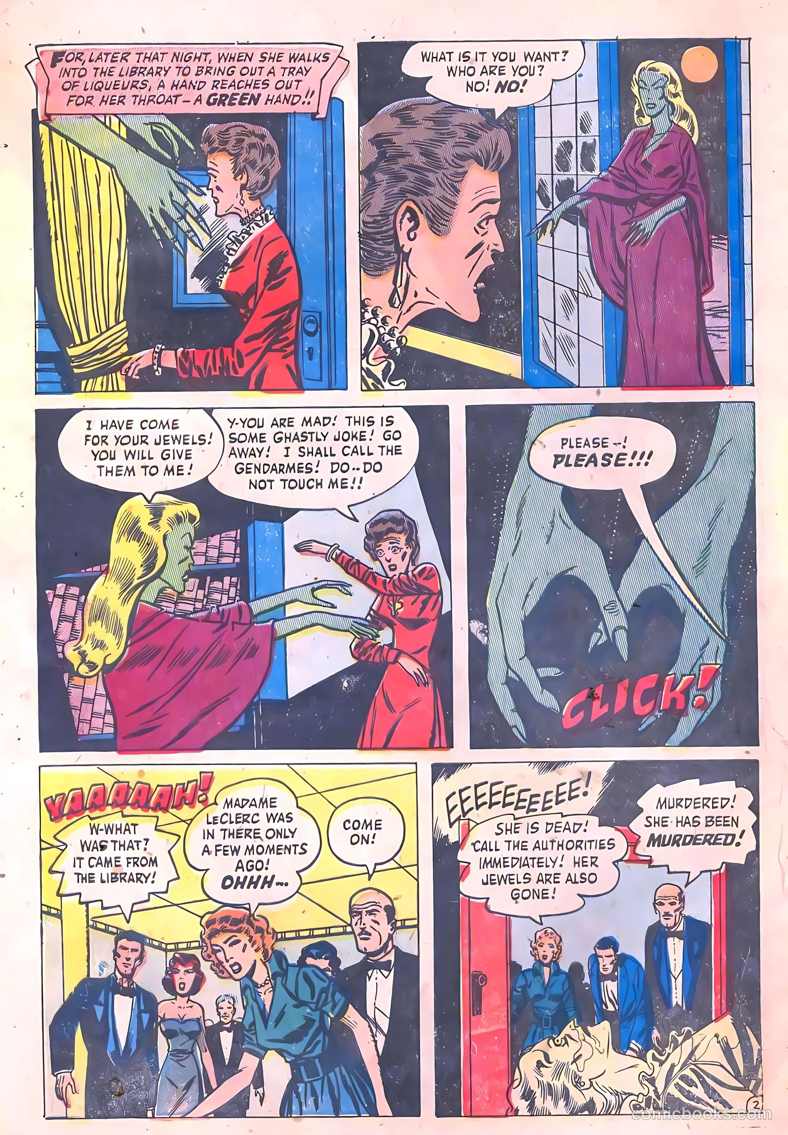 Crime Mysteries #5 (1953) — page 4 of 36
