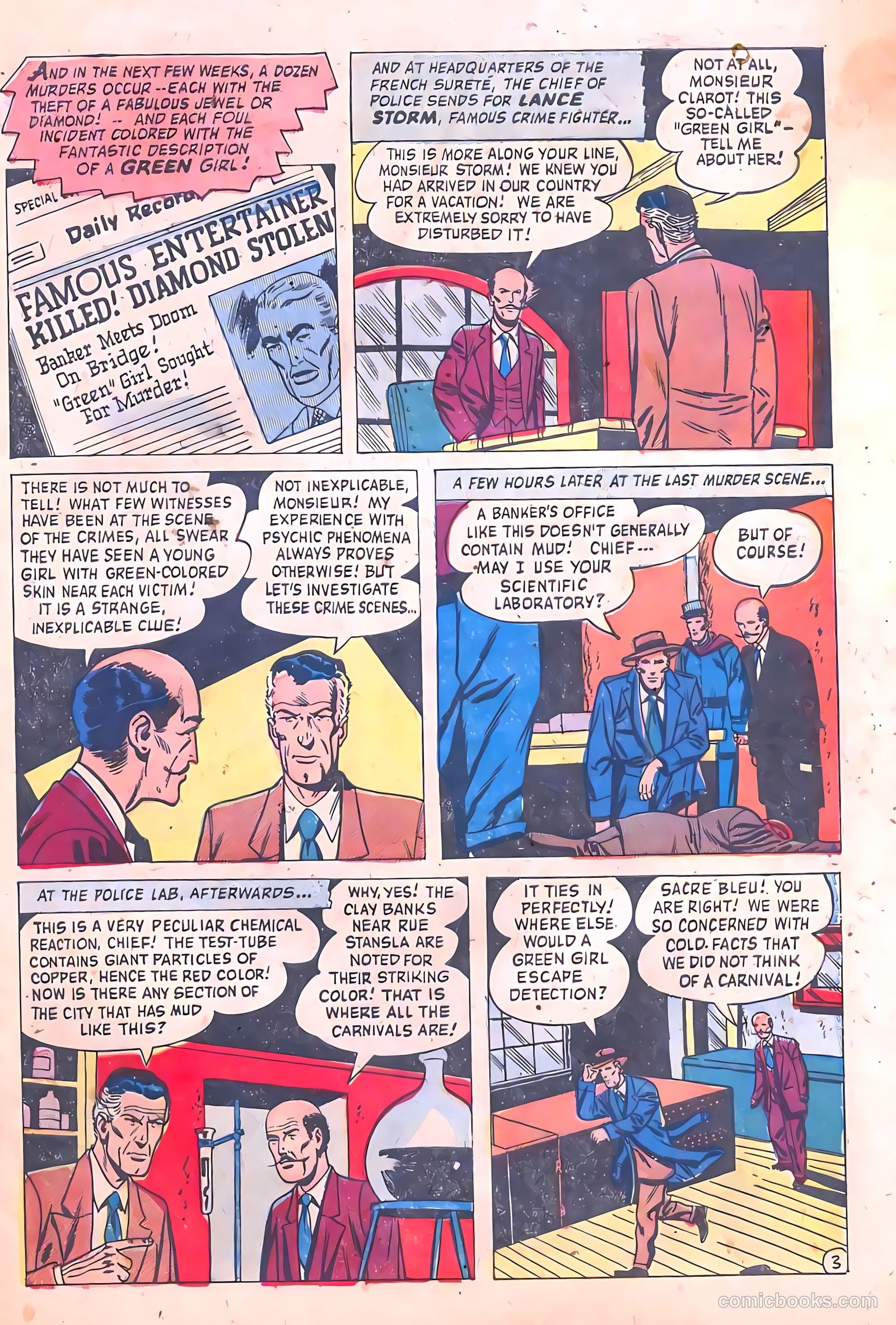 Crime Mysteries #5 (1953) — page 5 of 36