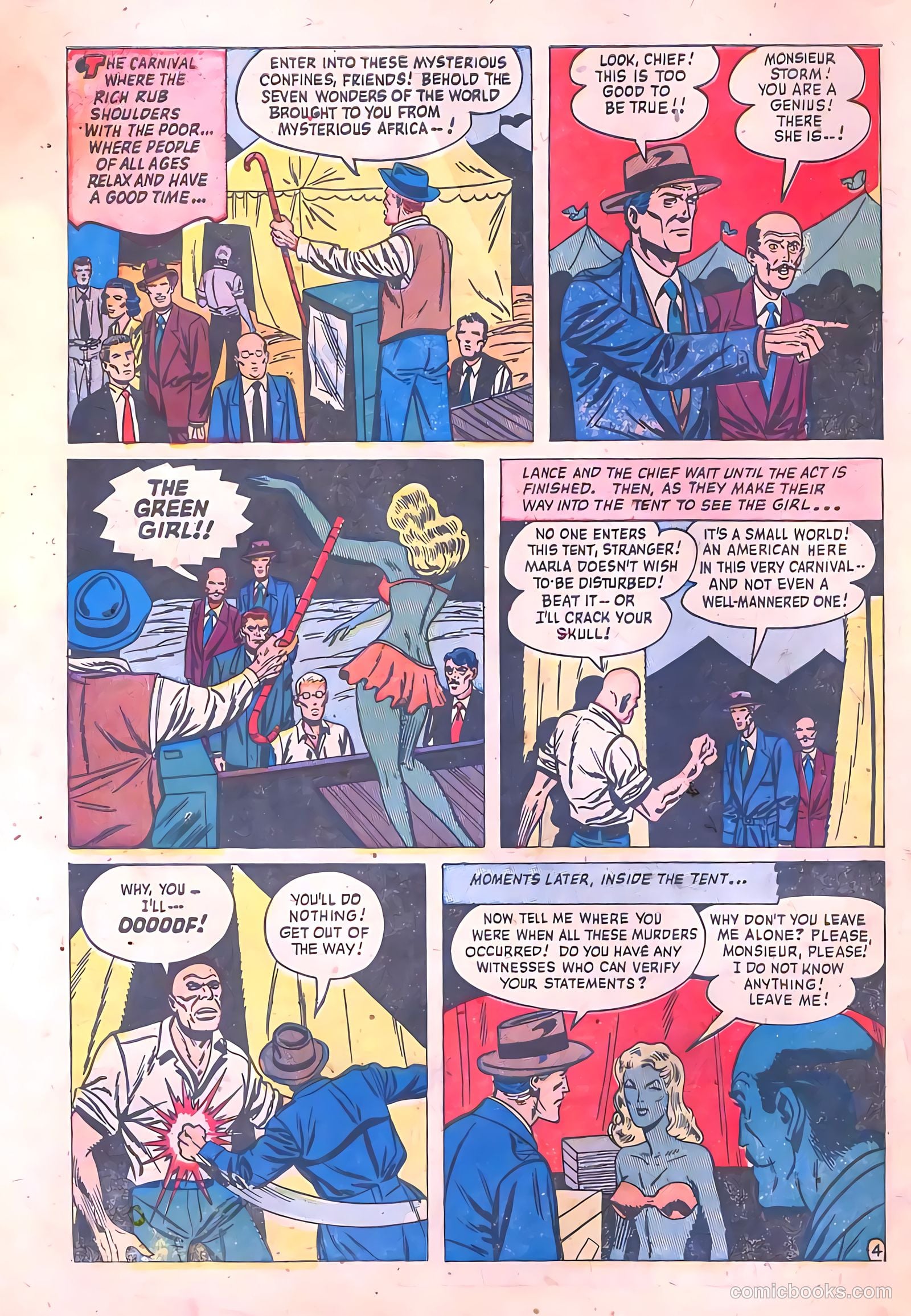 Crime Mysteries #5 (1953) — page 6 of 36