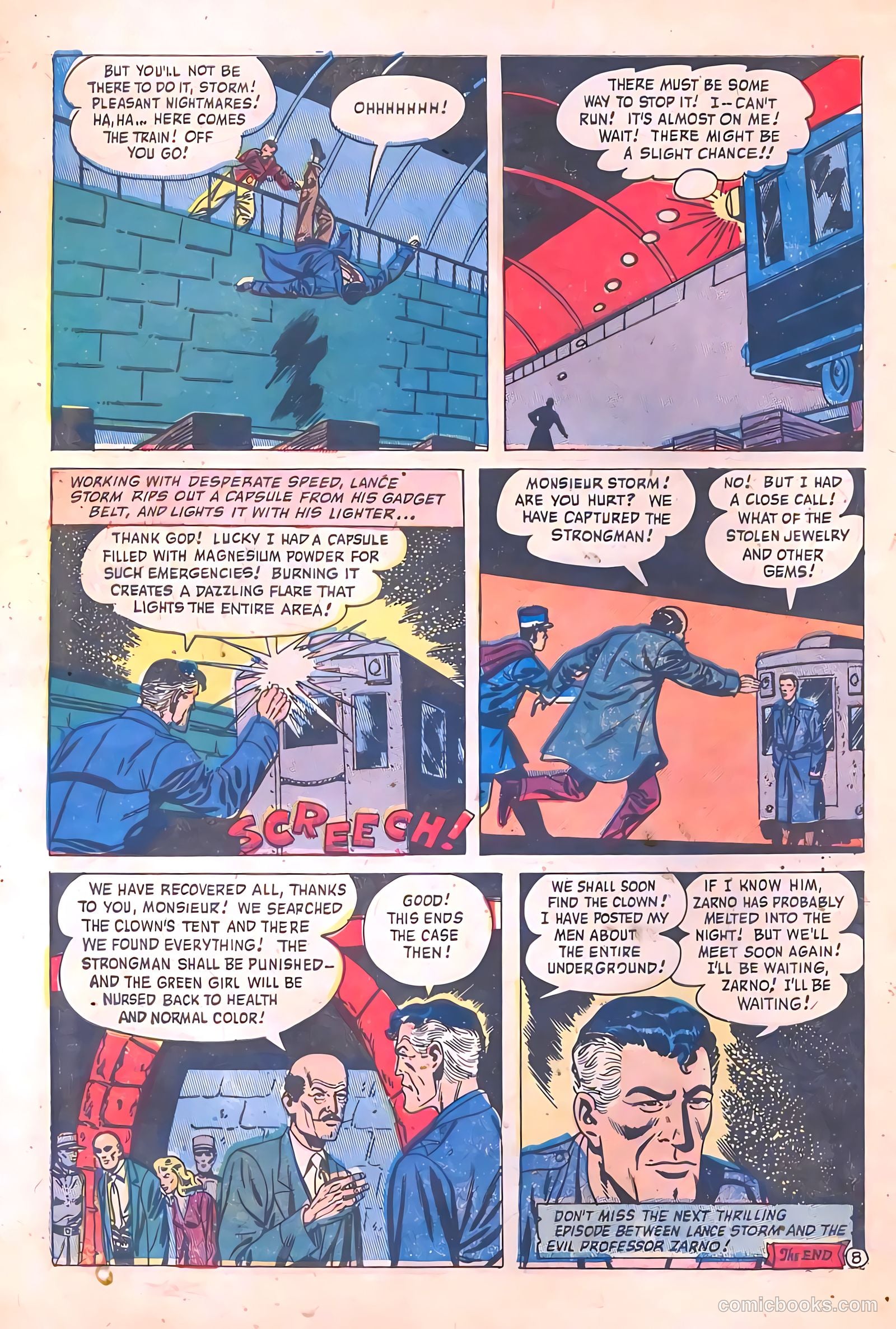 Crime Mysteries #5 (1953) — page 10 of 36