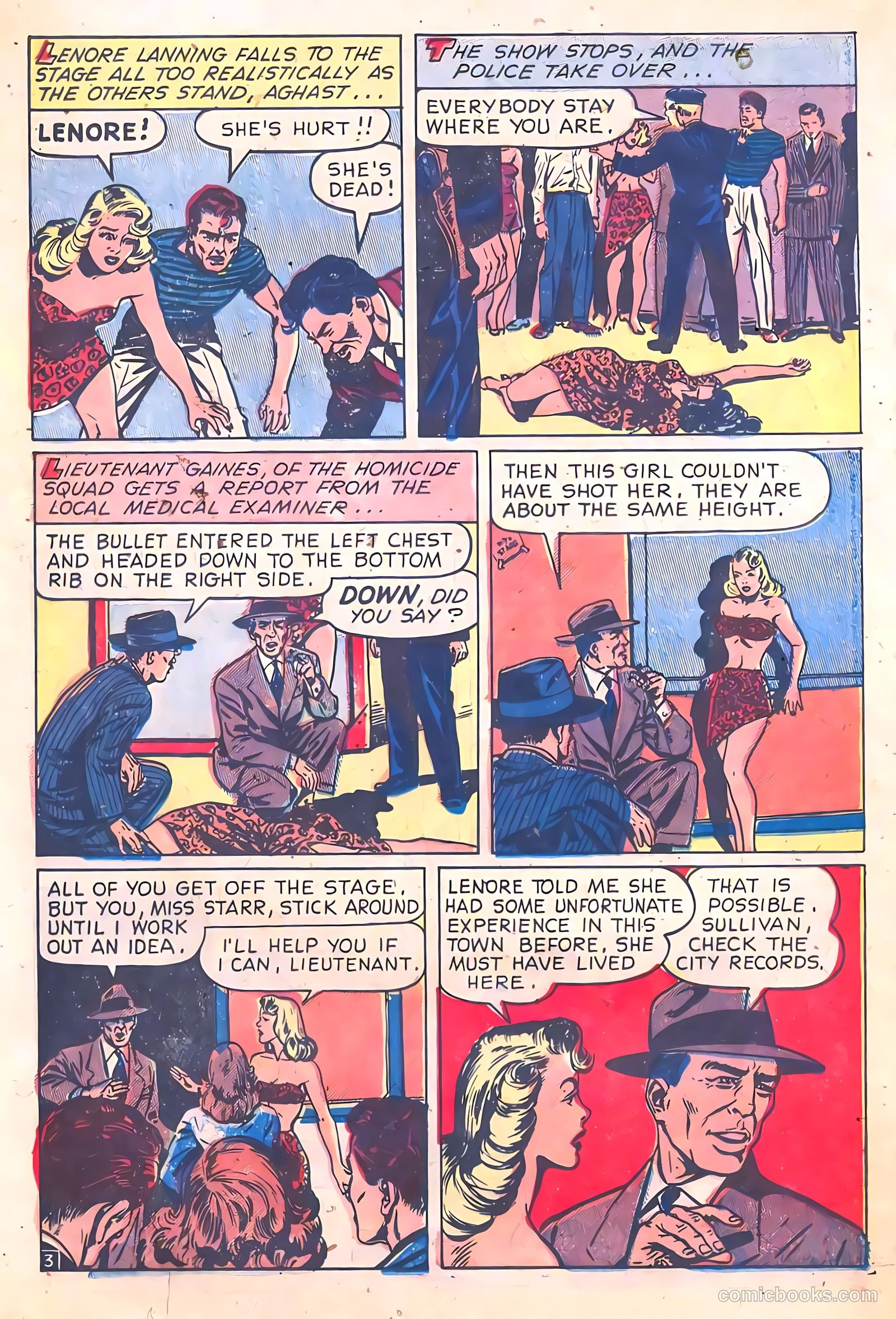 Crime Mysteries #5 (1953) — page 20 of 36