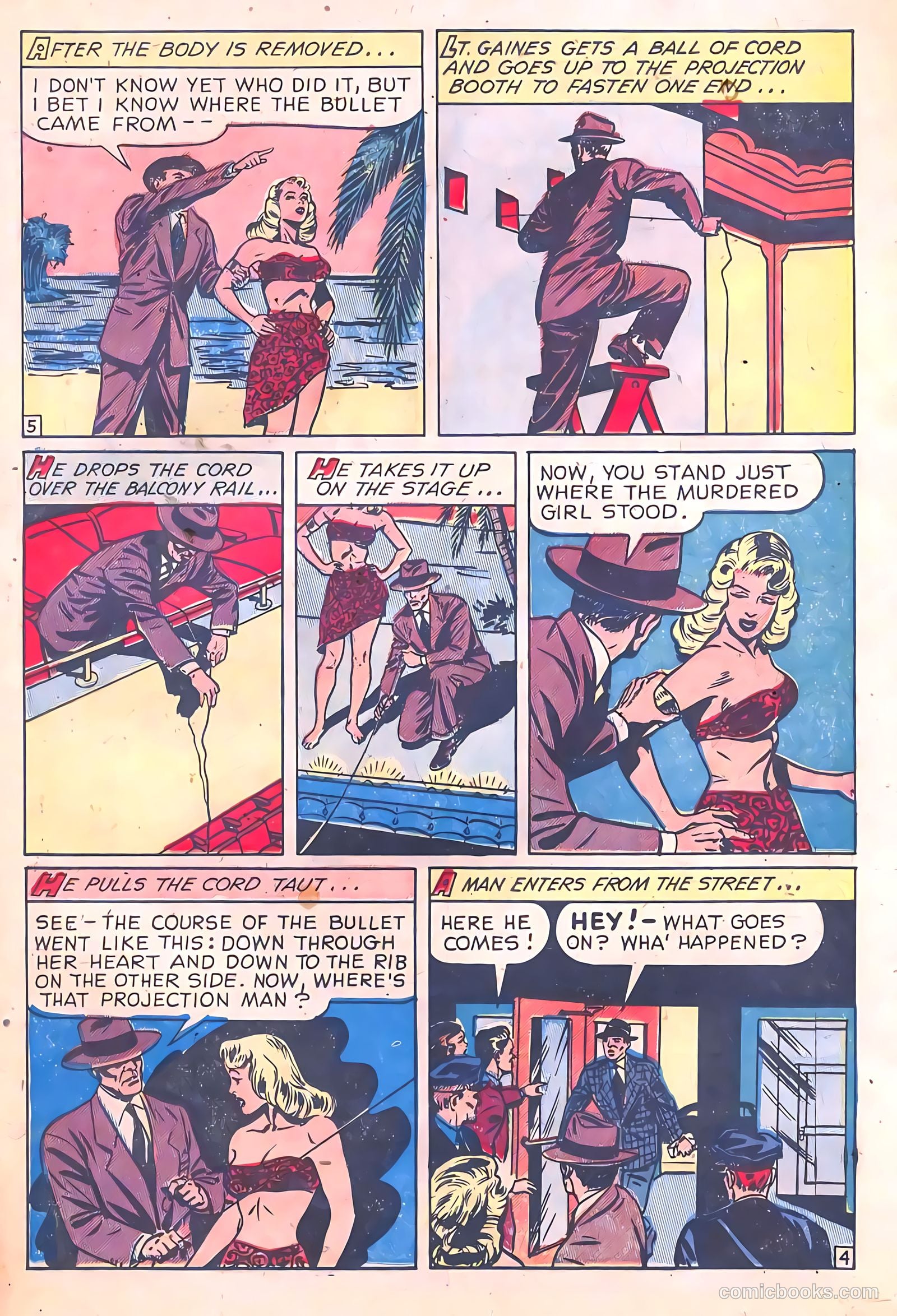 Crime Mysteries #5 (1953) — page 21 of 36