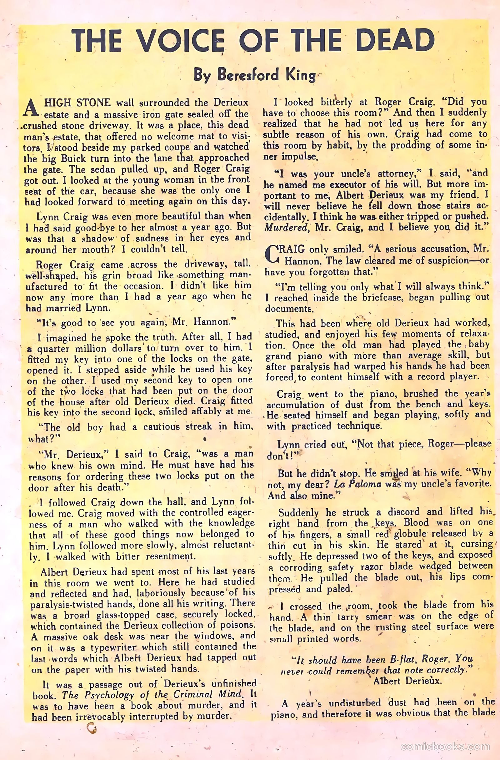 Crime Mysteries #5 (1953) — page 24 of 36