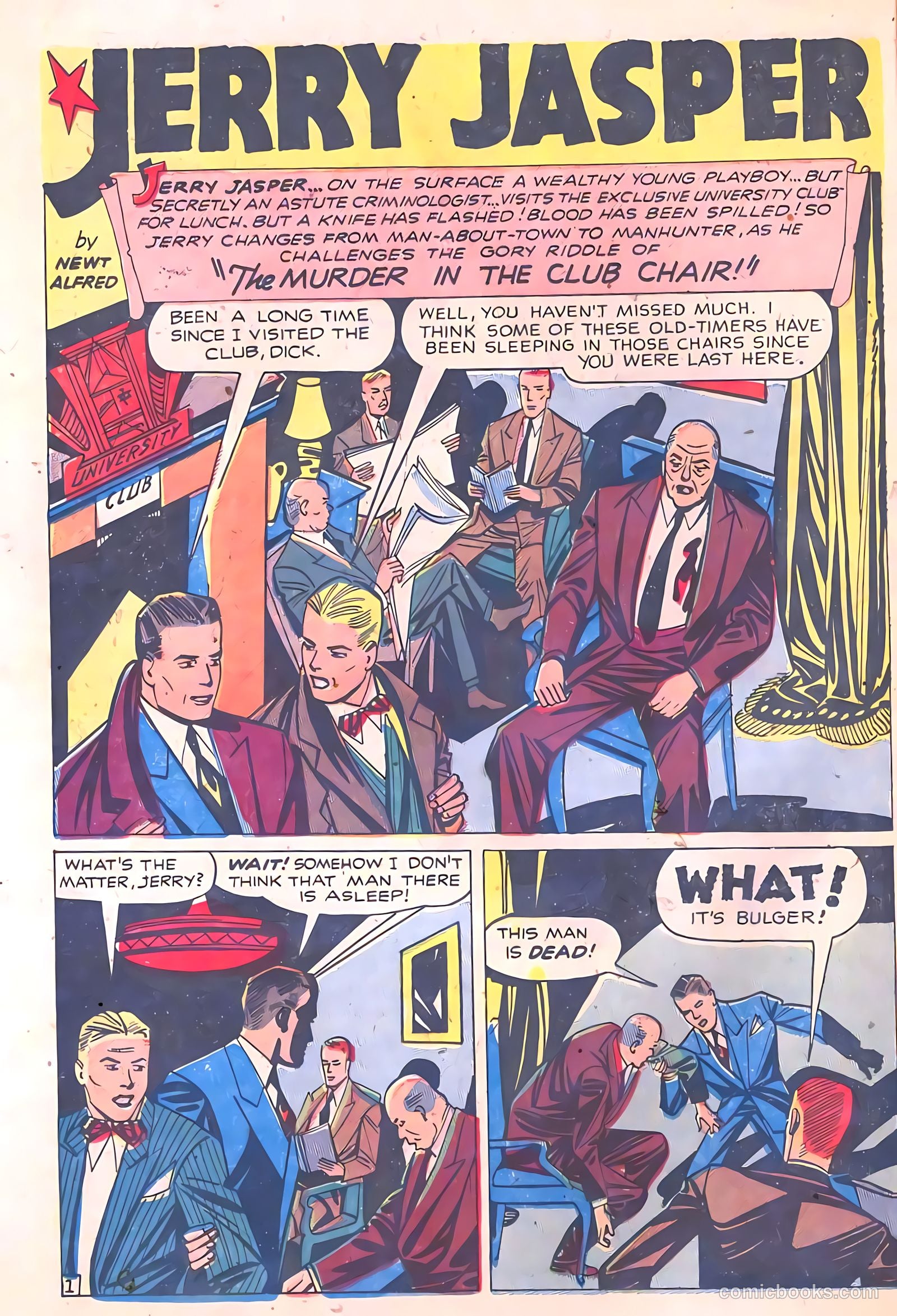Crime Mysteries #5 (1953) — page 26 of 36