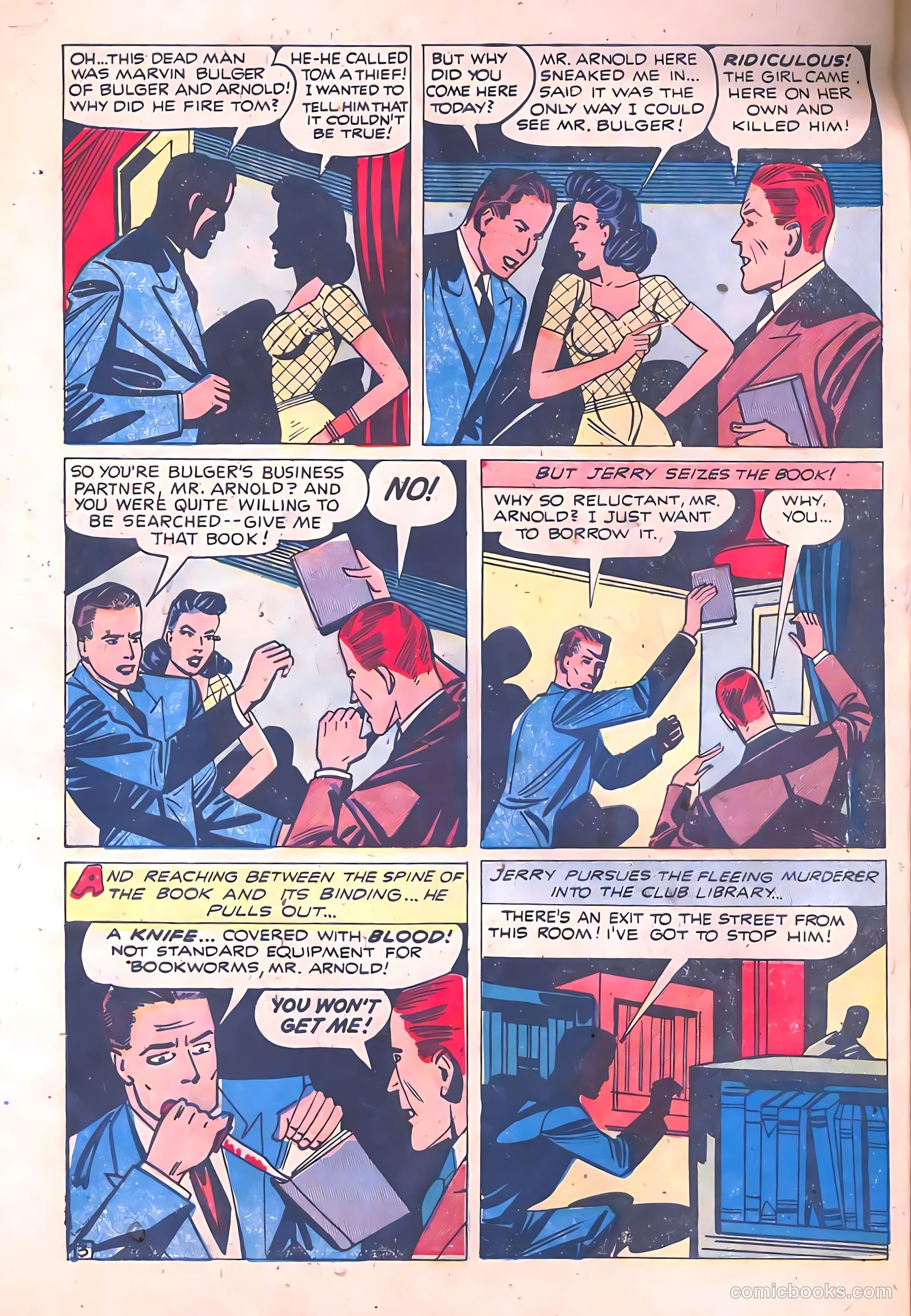 Crime Mysteries #5 (1953) — page 28 of 36