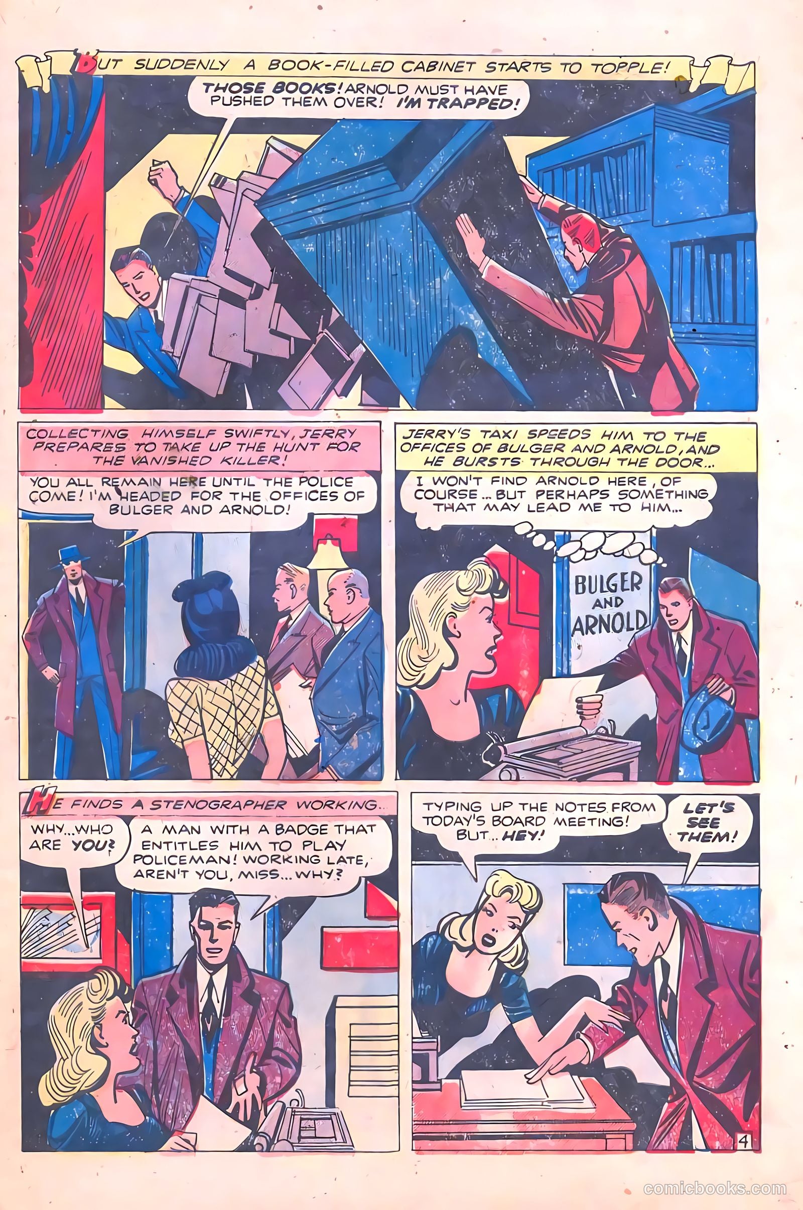 Crime Mysteries #5 (1953) — page 29 of 36